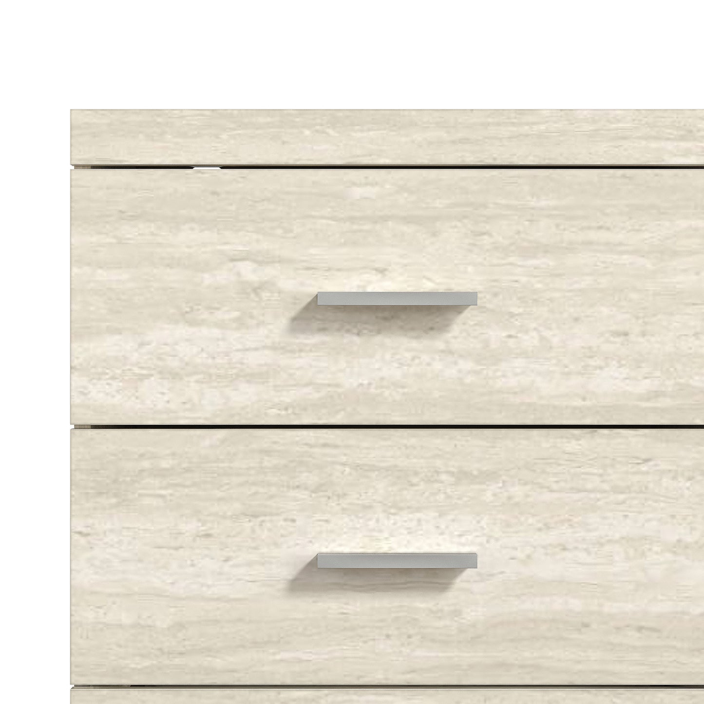 Galano Carmelo 6 Drawer Dresser (Interlock) - Travertine