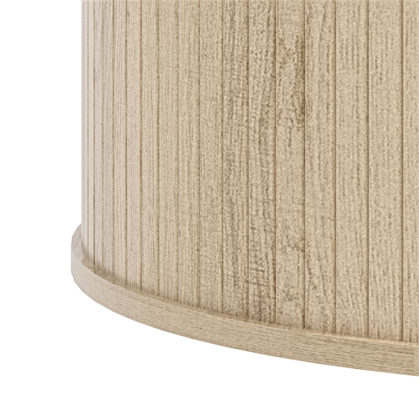Galano Fluted Round Coffee Table 31.5" W × 31.5" D × 14.9" H