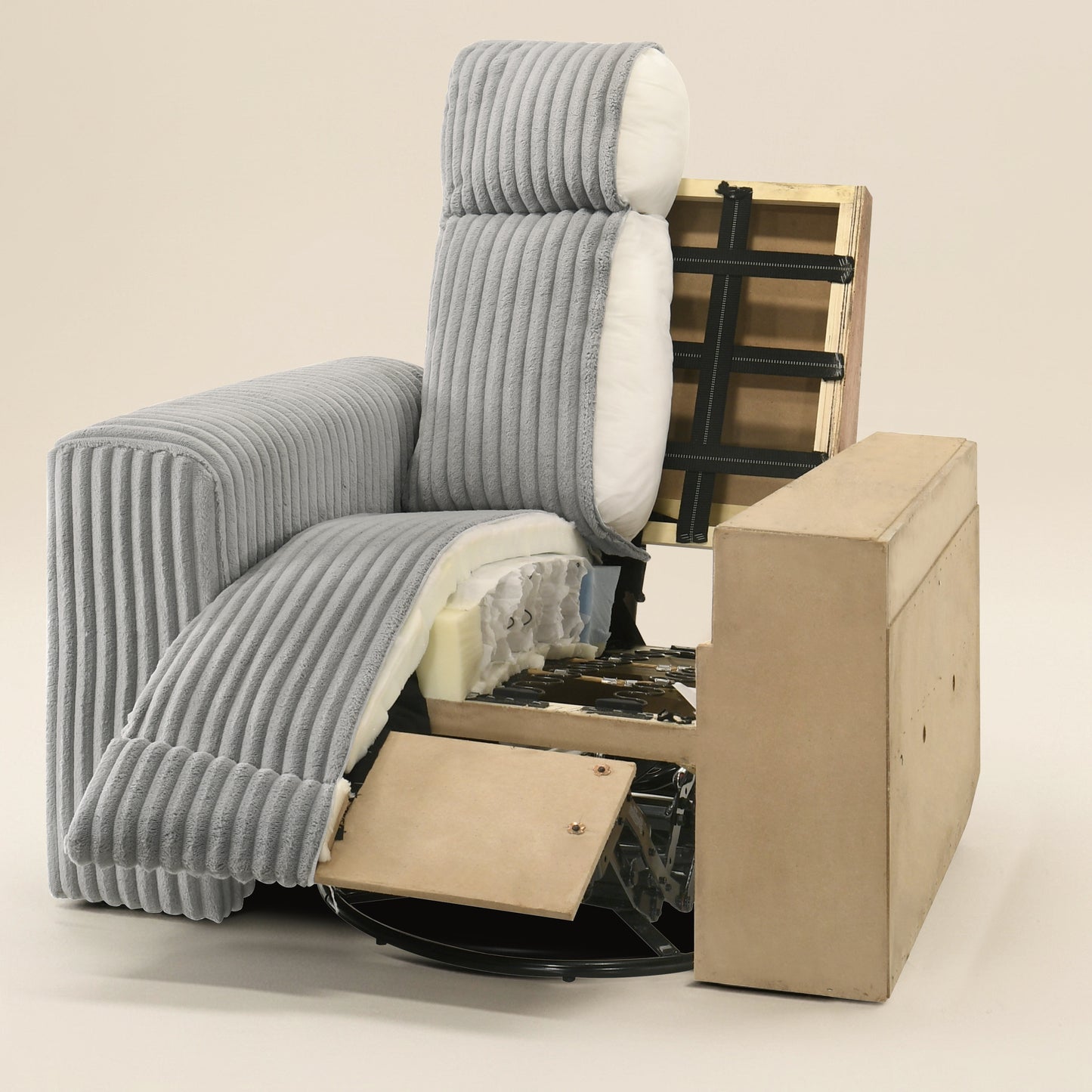 Galano Power Recliner with USB Charging 37.2" W x 37." D x 40.75" H