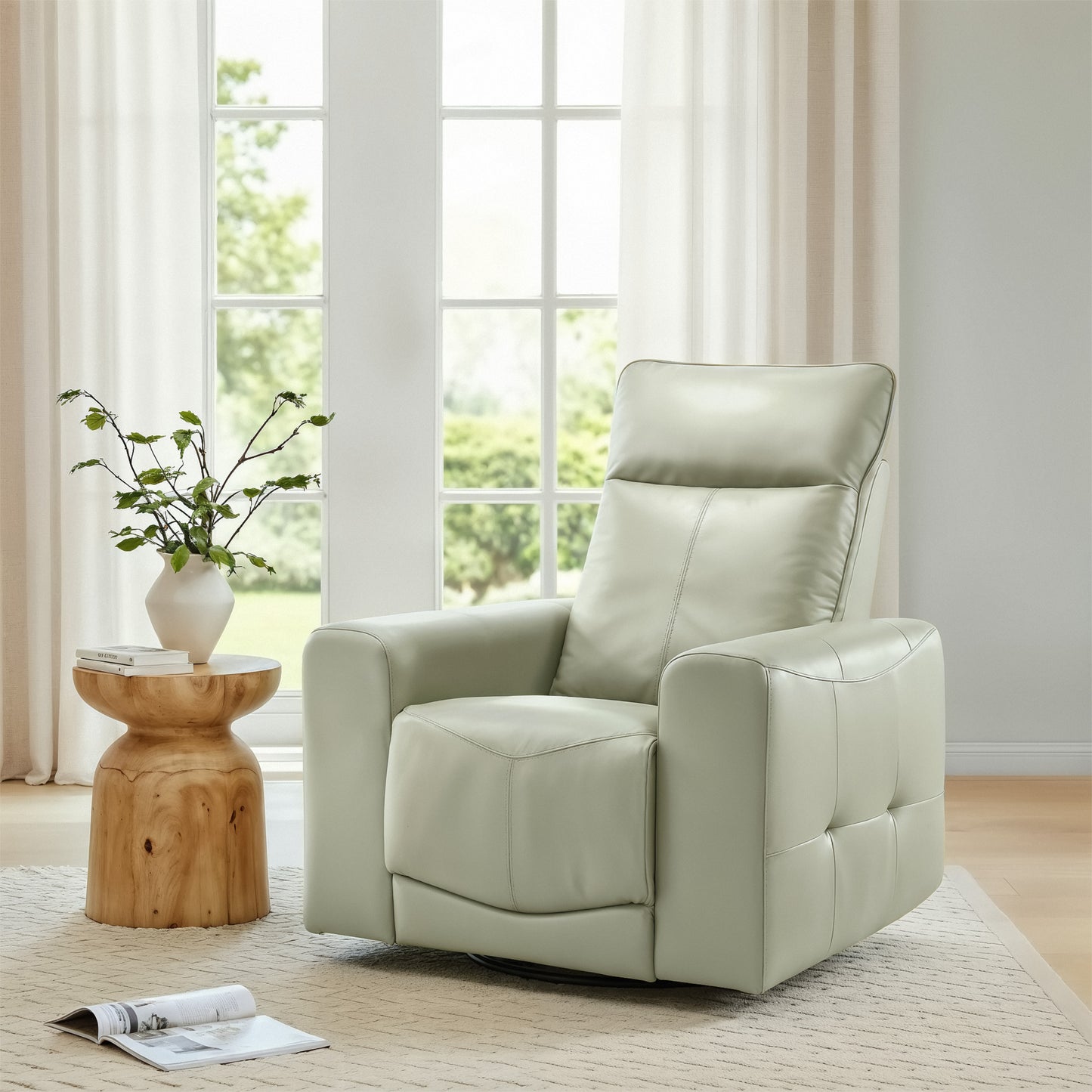 Galano Power Recliner with USB Charging 37.2" W x 37." D x 40.75" H