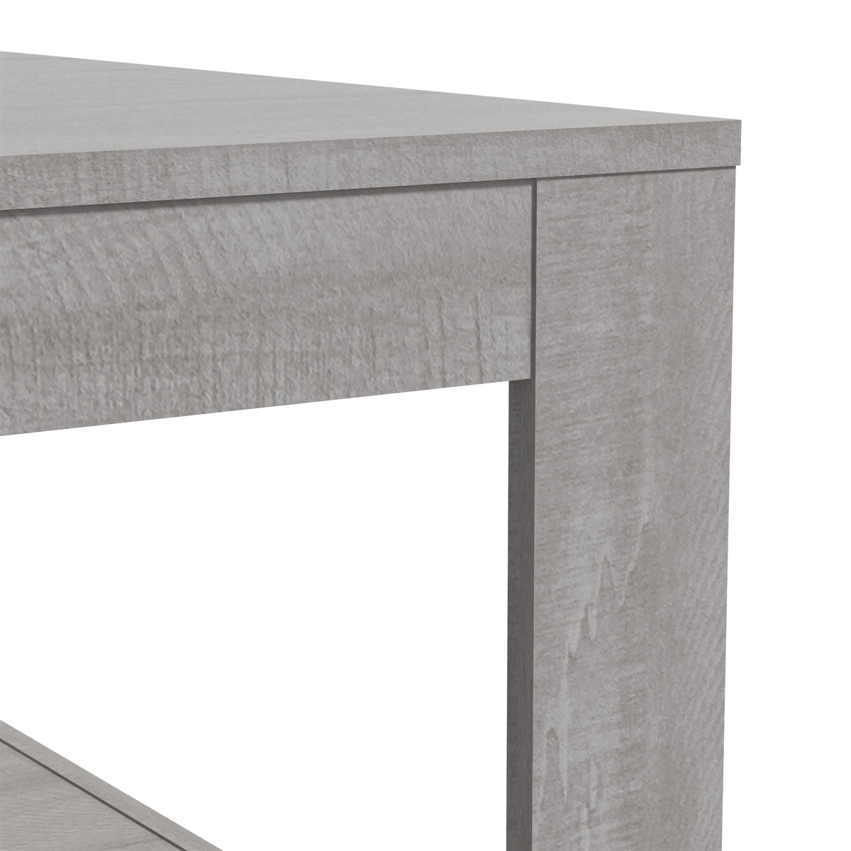 GALANO Square Coffee Table with Open Storage Shelf, 31.5", 1-Piece