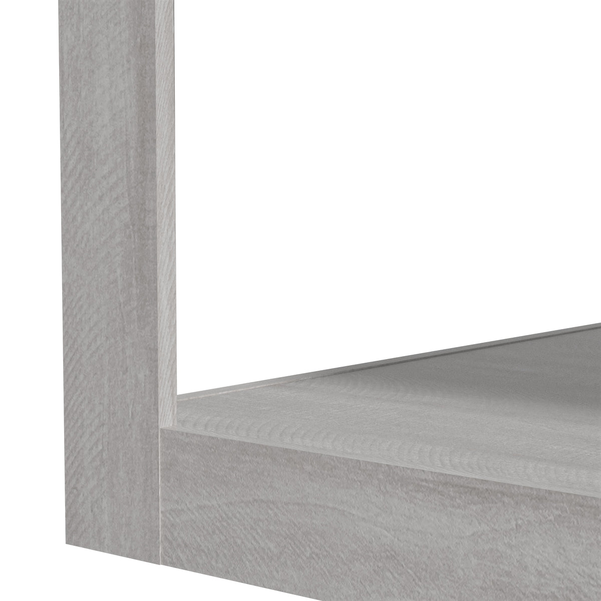 GALANO Square Coffee Table with Open Storage Shelf, 31.5", 1-Piece