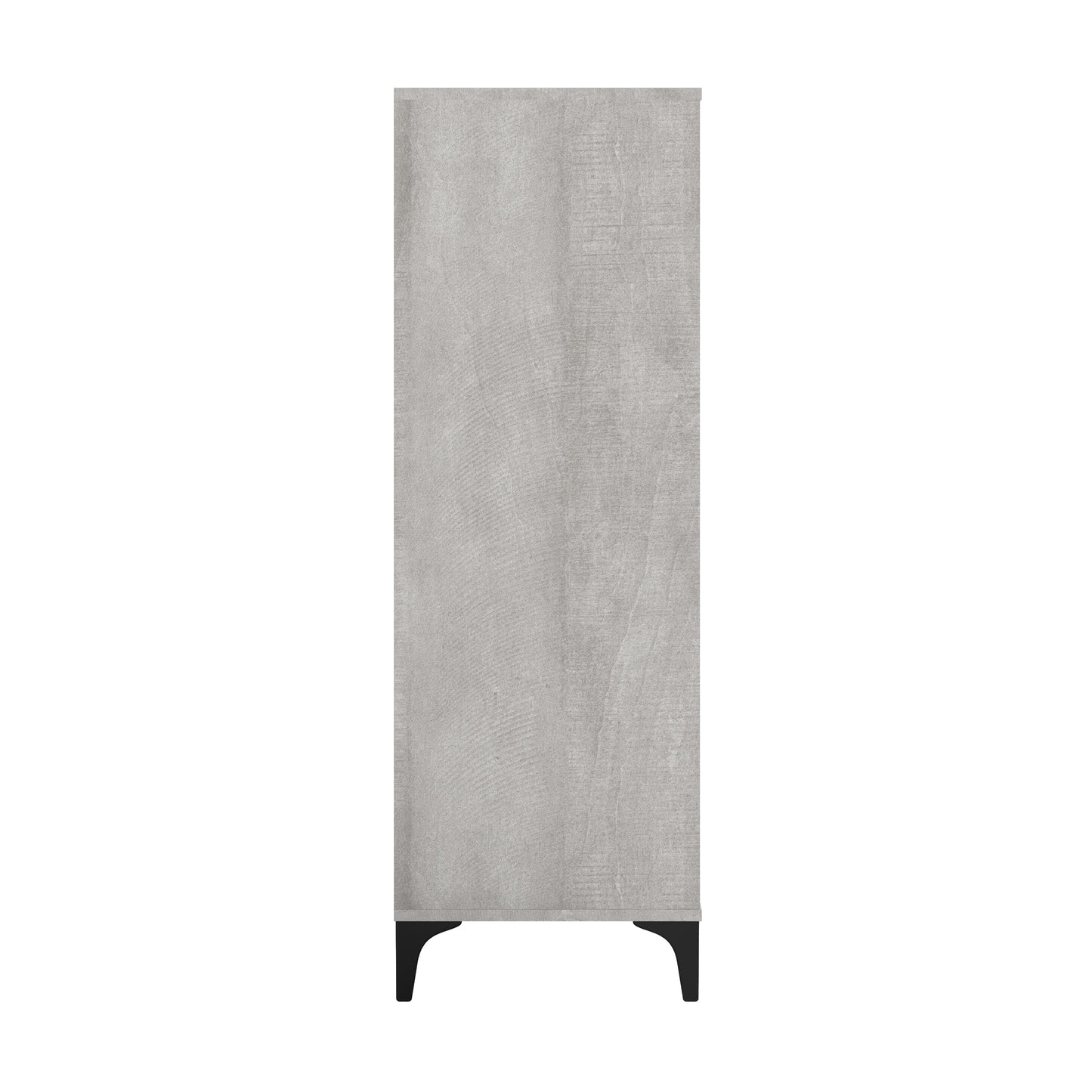 GALANO 5-Drawer Chest with Interlock Safety in Gray 30.7" W × 15.6" D × 46.4" H