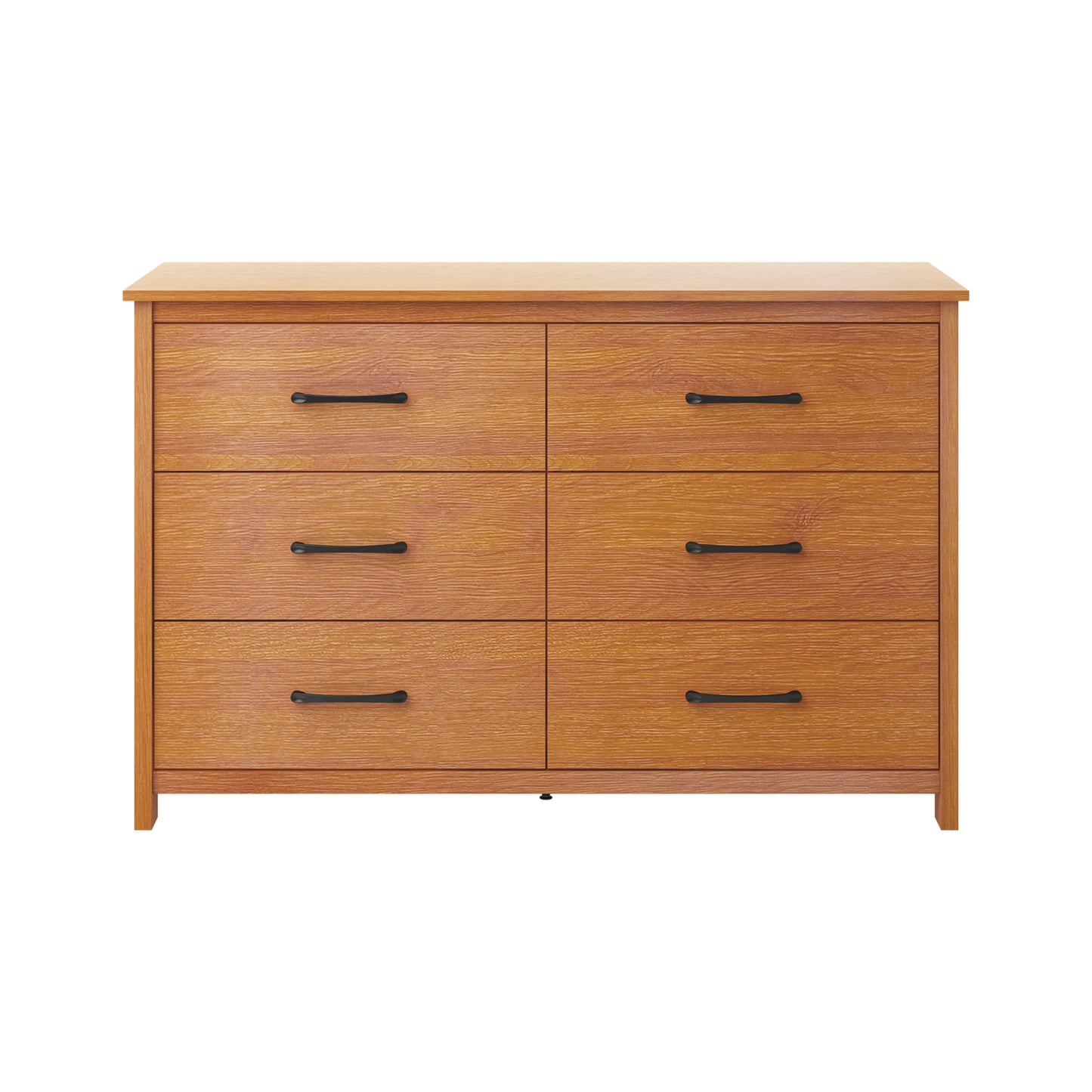 Galano 6-Drawer Dresser with Interlock Safety 47" W x 15.6" D x 31.3" H