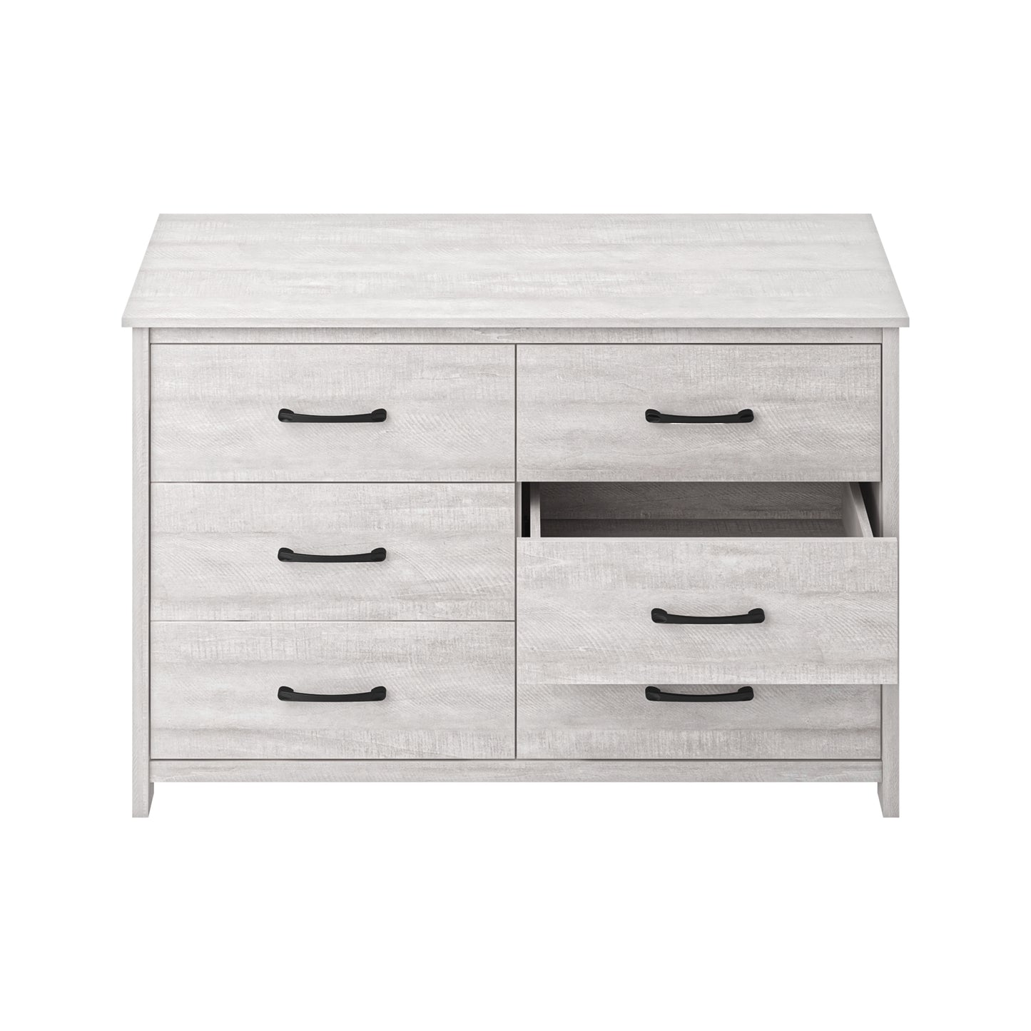 Galano 6-Drawer Dresser with Interlock Safety 47" W x 15.6" D x 31.3" H