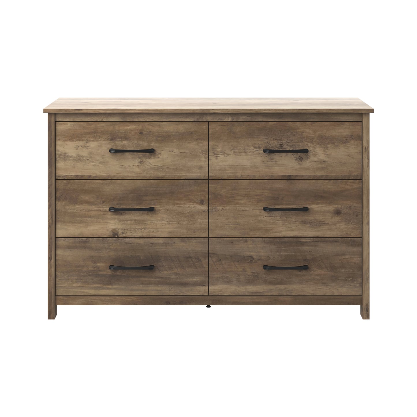 Galano 6-Drawer Dresser with Interlock Safety 47" W x 15.6" D x 31.3" H