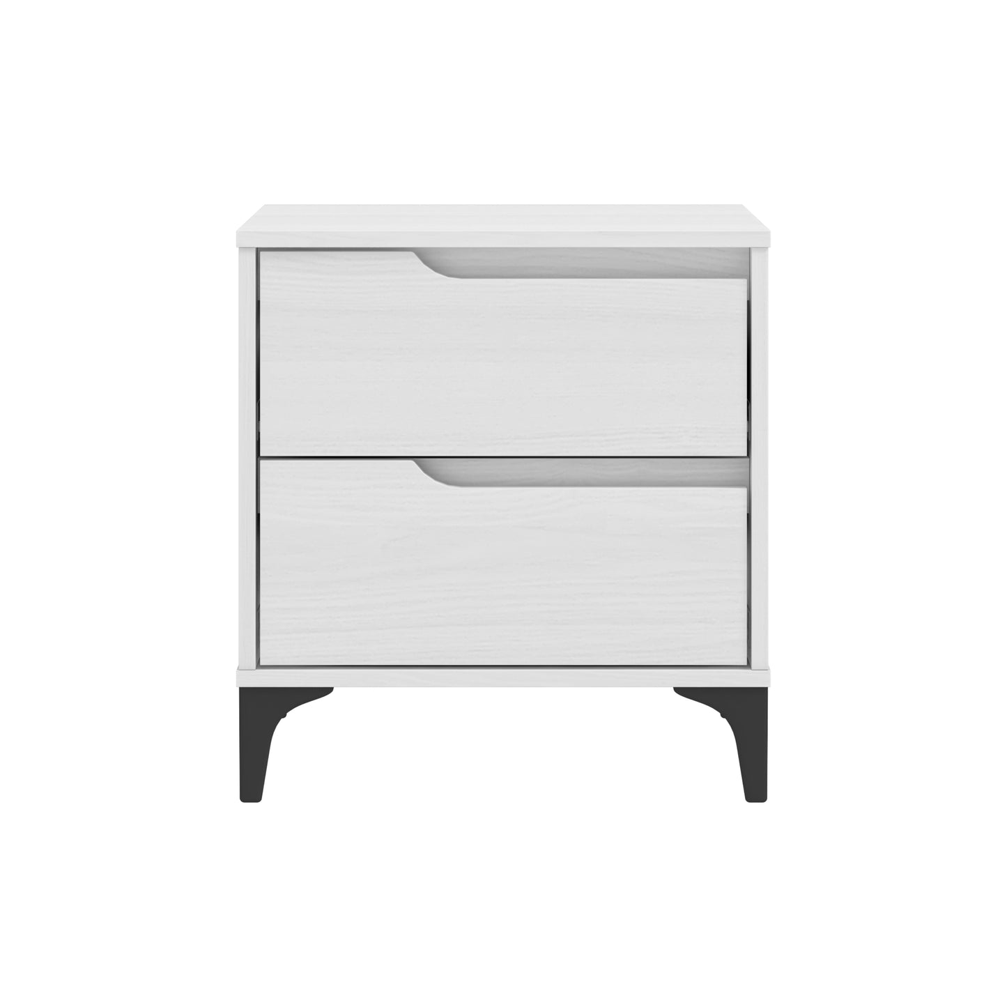 Galano Modern 2-Drawer Nightstand 18.9" W × 15.7" D × 20.3" H