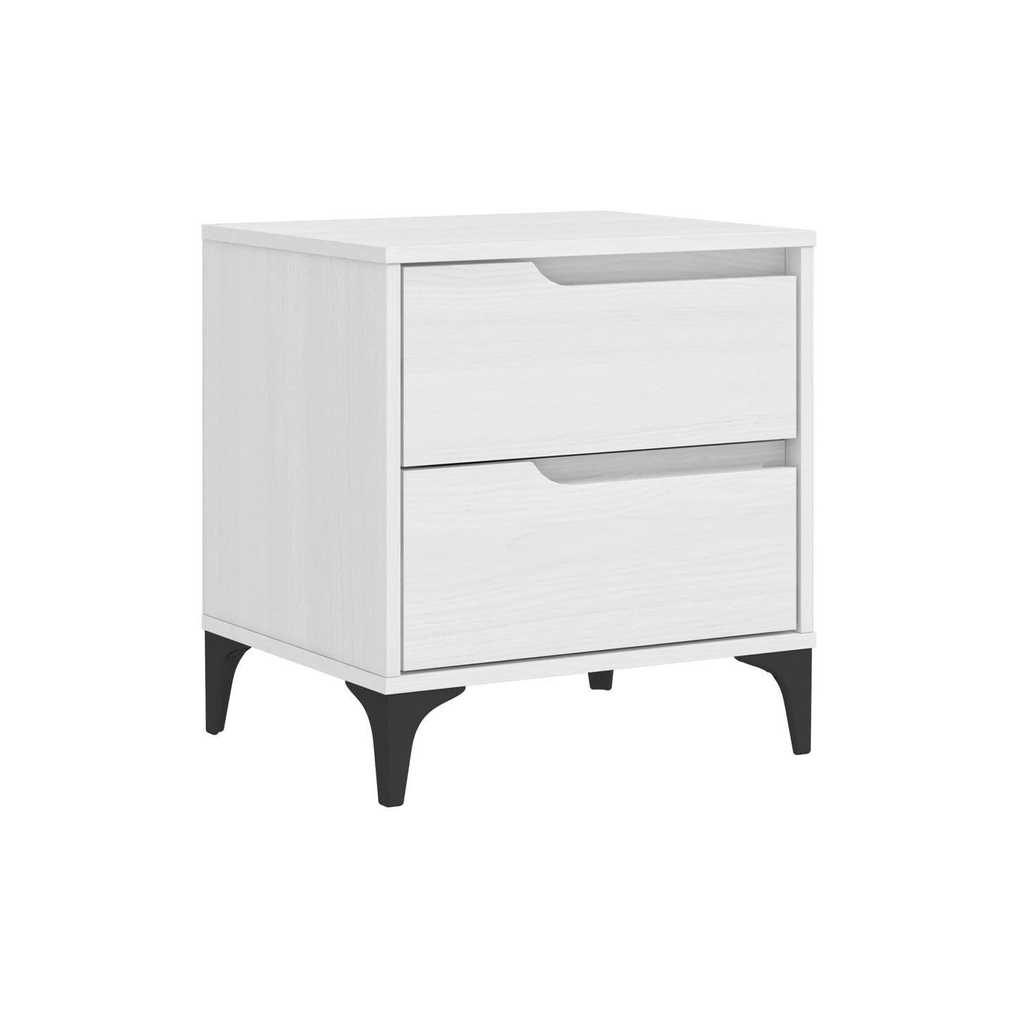Galano Modern 2-Drawer Nightstand 18.9" W × 15.7" D × 20.3" H