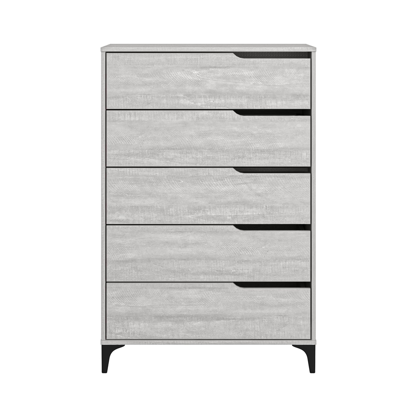 Galano 5-Drawer Dresser with Metal Slides 30.7" W × 15.6" D × 46.4" H
