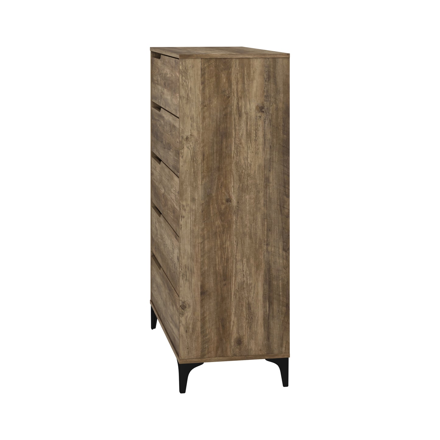 Galano 5-Drawer Dresser with Metal Slides 30.7" W × 15.6" D × 46.4" H