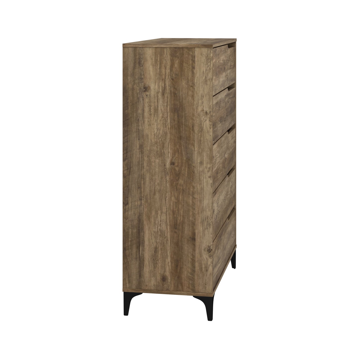 Galano 5-Drawer Dresser with Metal Slides 30.7" W × 15.6" D × 46.4" H