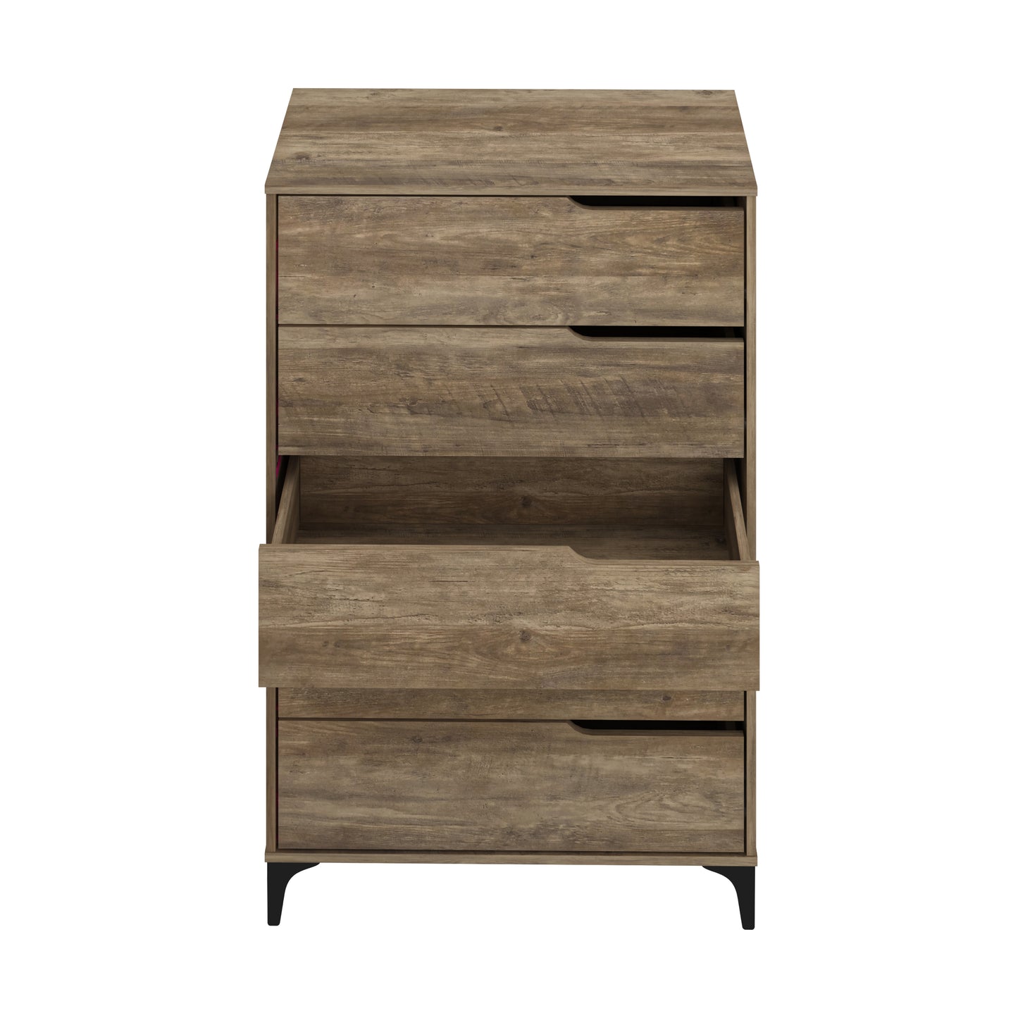 Galano 5-Drawer Dresser with Metal Slides 30.7" W × 15.6" D × 46.4" H
