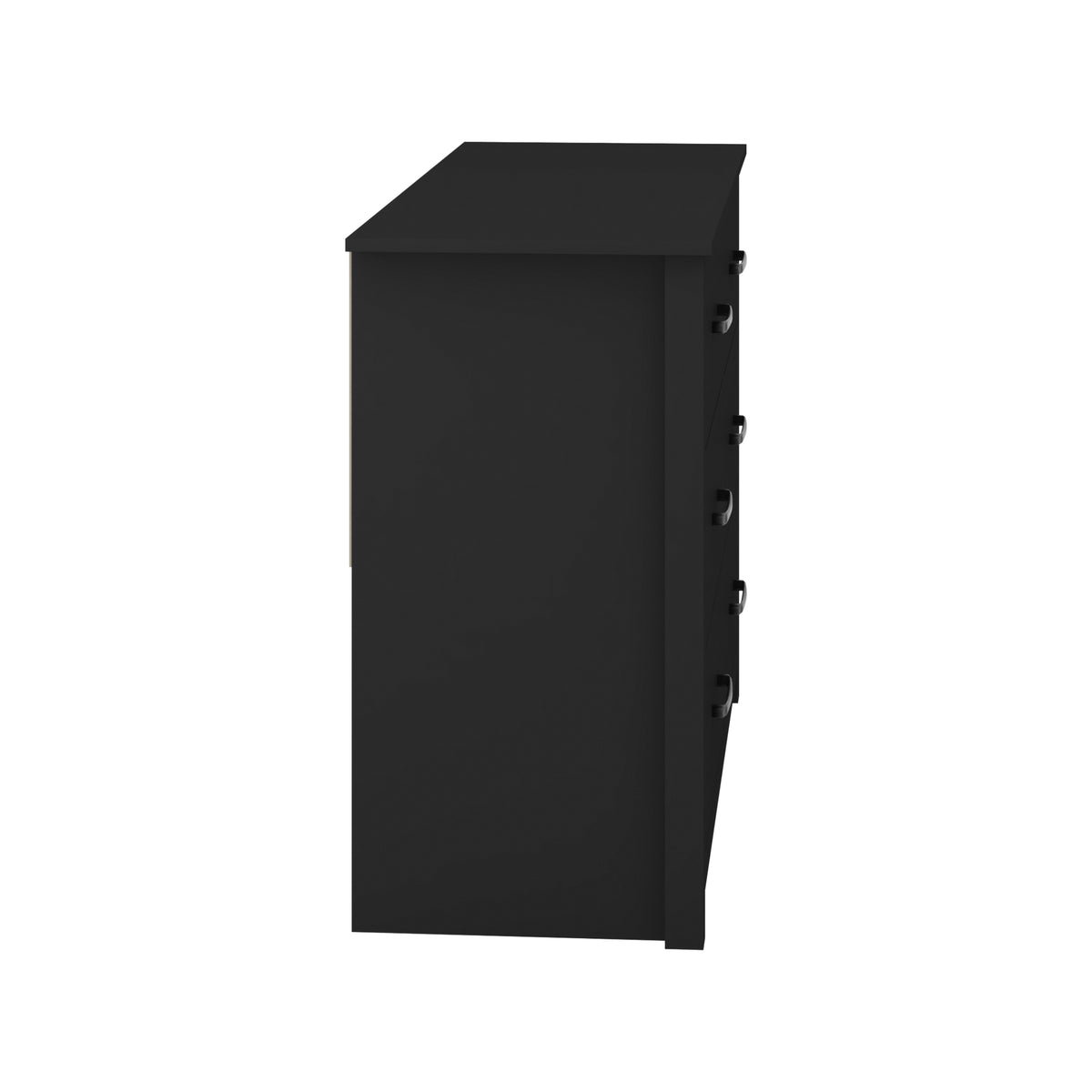 GALANO 3+3 Drawer Double Dresser with Interlocking Drawers