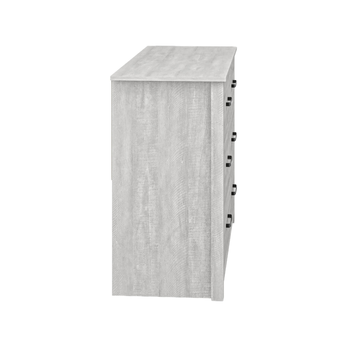 GALANO 3+3 Drawer Double Dresser with Interlocking Drawers