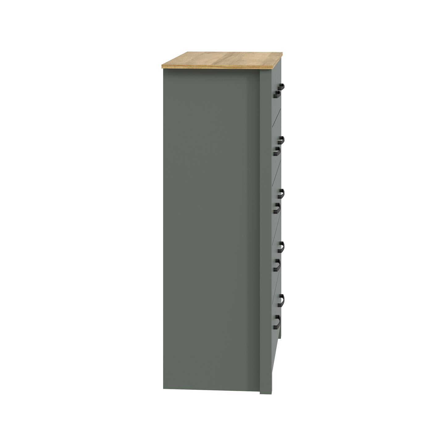Galano 5-Drawer Dresser with Interlock Safety 31.1" W × 16.3" D × 46.7" H
