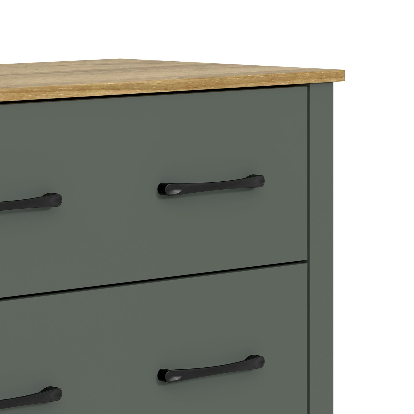 Galano 5-Drawer Dresser with Interlock Safety 31.1" W × 16.3" D × 46.7" H