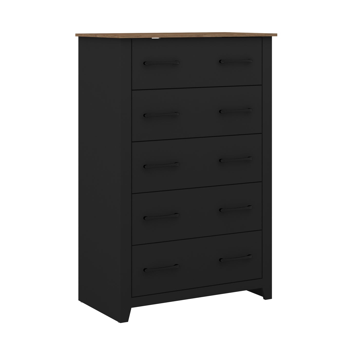 Galano 5-Drawer Dresser with Interlock Safety 31.1" W × 16.3" D × 46.7" H