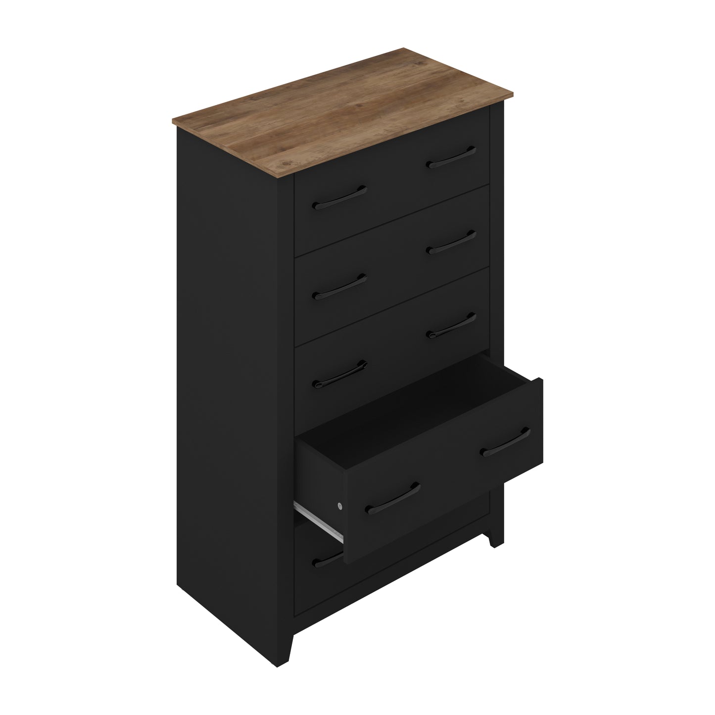 Galano 5-Drawer Dresser with Interlock Safety 31.1" W × 16.3" D × 46.7" H