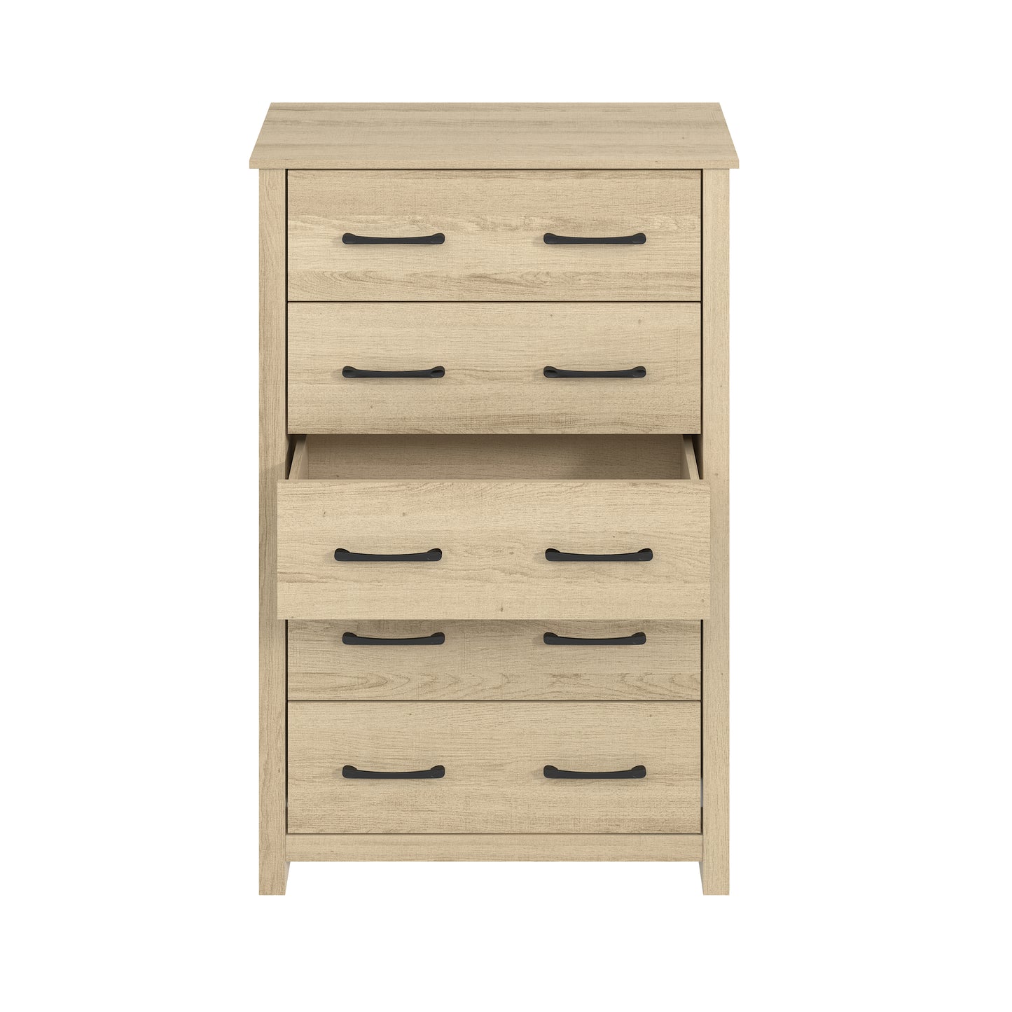 Galano 5-Drawer Dresser with Interlock Safety 31.1" W × 16.3" D × 46.7" H