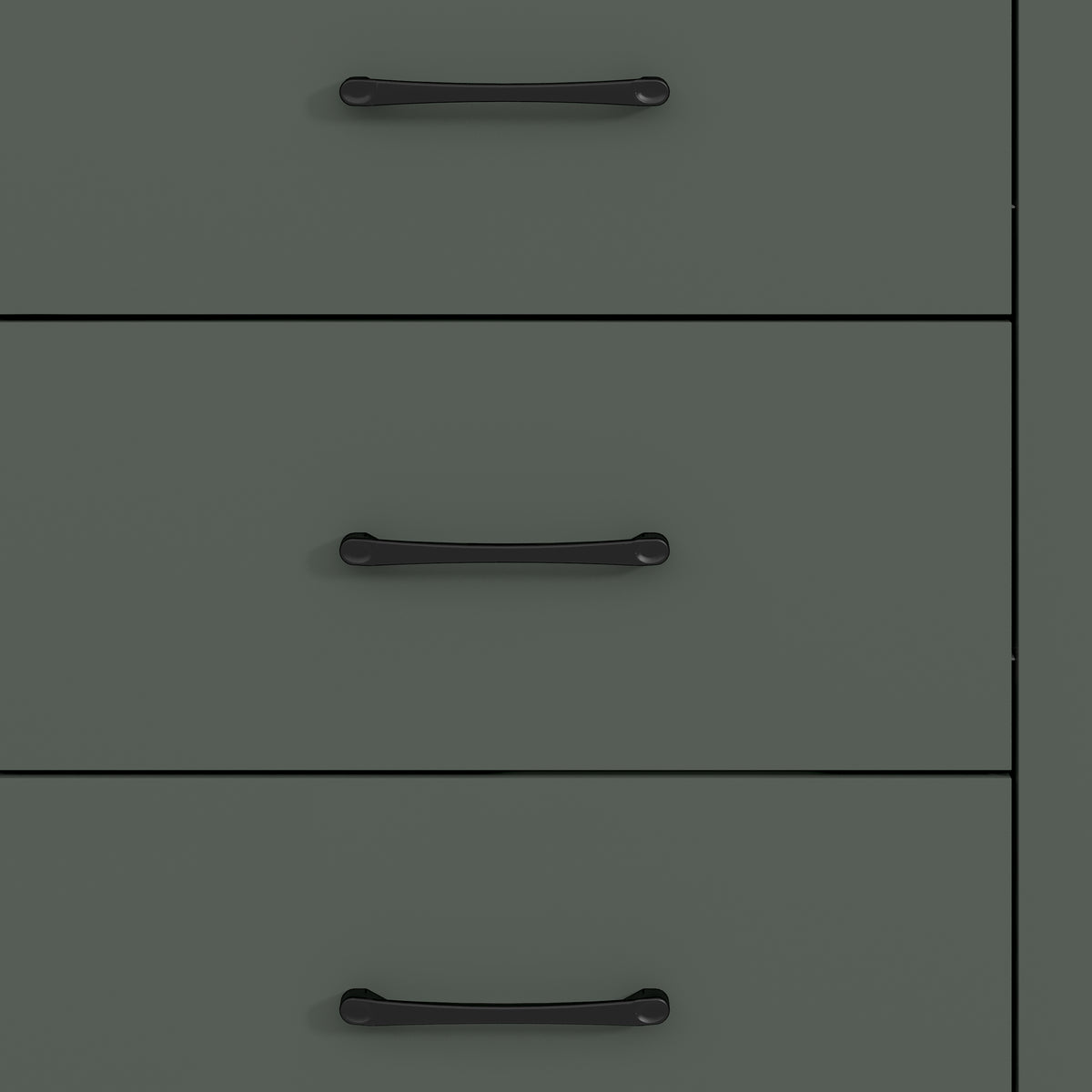GALANO 3+3 Drawer Double Dresser with Interlocking Drawers