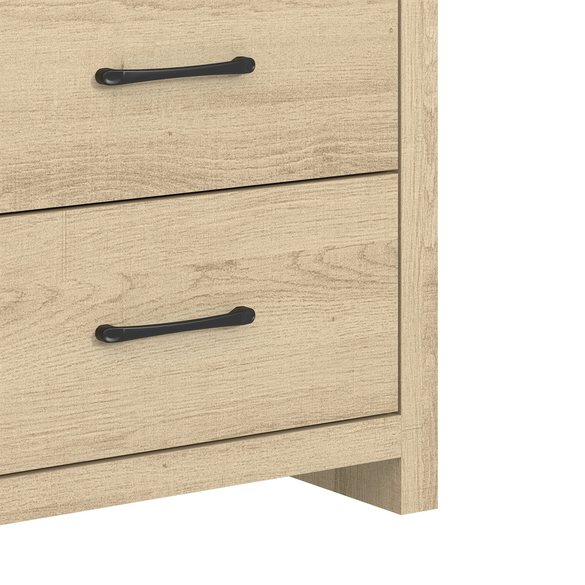 GALANO 3+3 Drawer Double Dresser with Interlocking Drawers