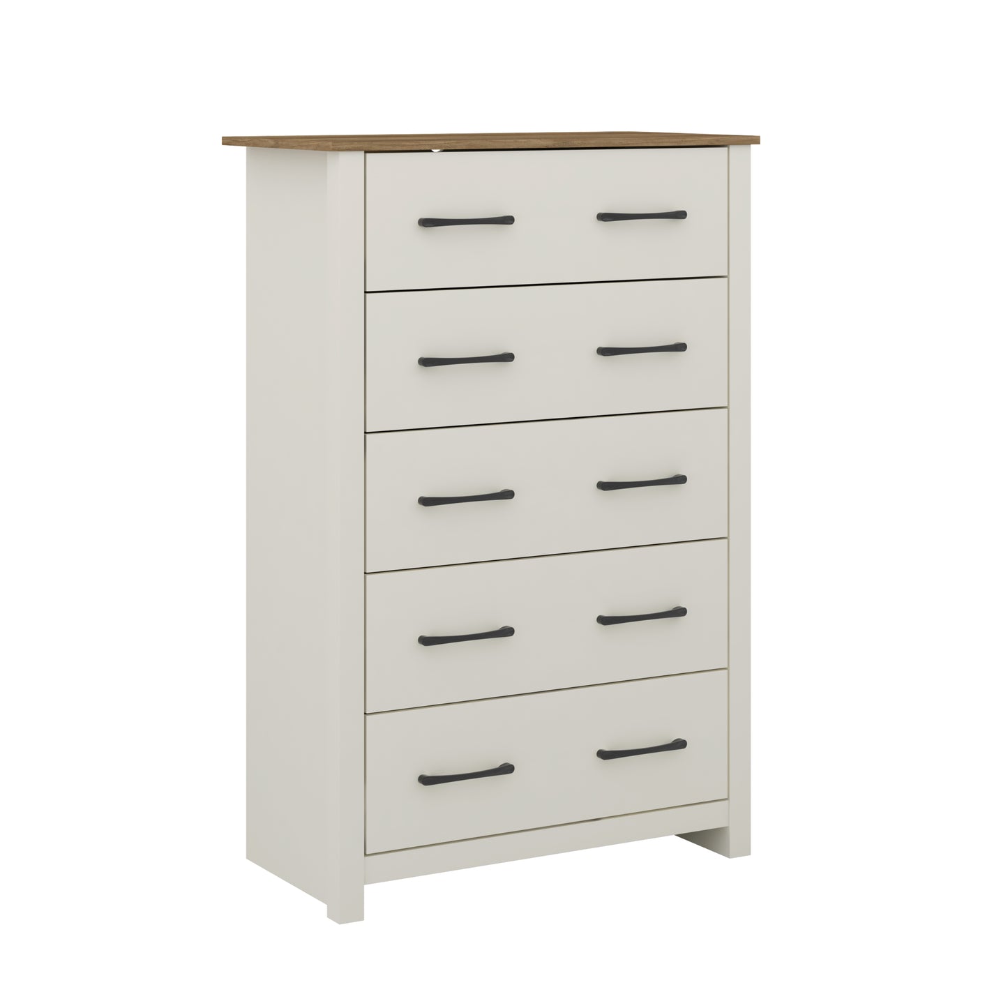 Galano 5-Drawer Dresser with Interlock Safety 31.1" W × 16.3" D × 46.7" H