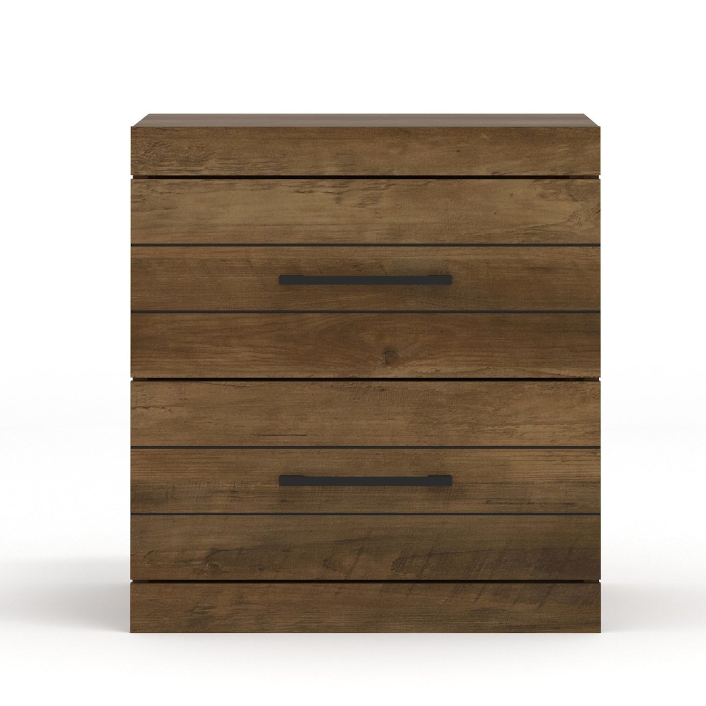 Galano Hamsper 2-Drawer Nightstand with Storage – Knotty Oak