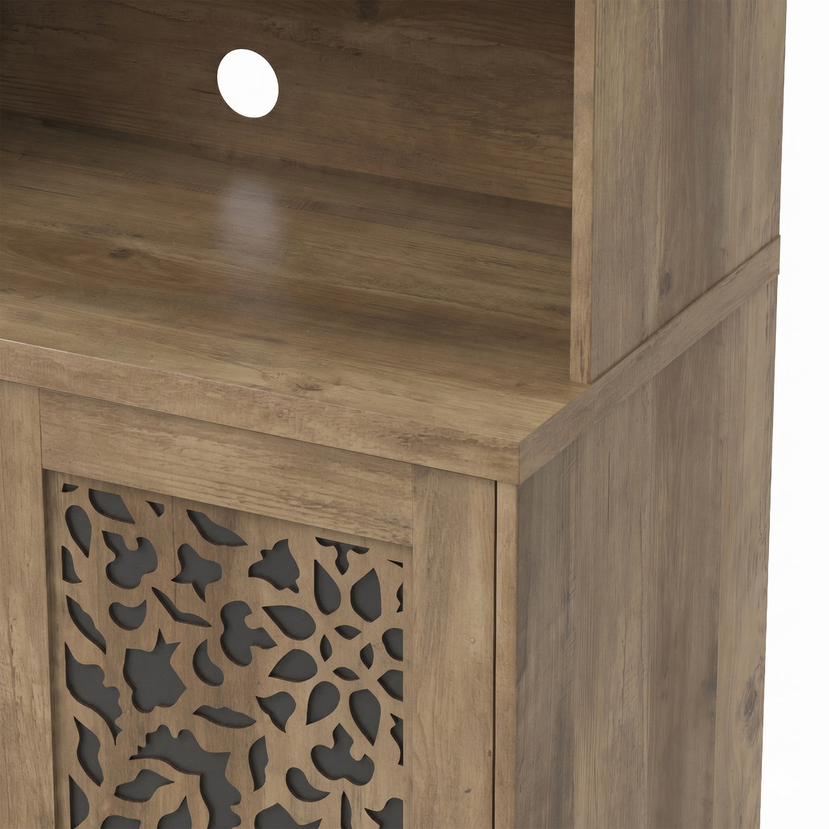 GALANO Kitchen Pantry Cabinet with 4 Doors, 61.5 in. Tall