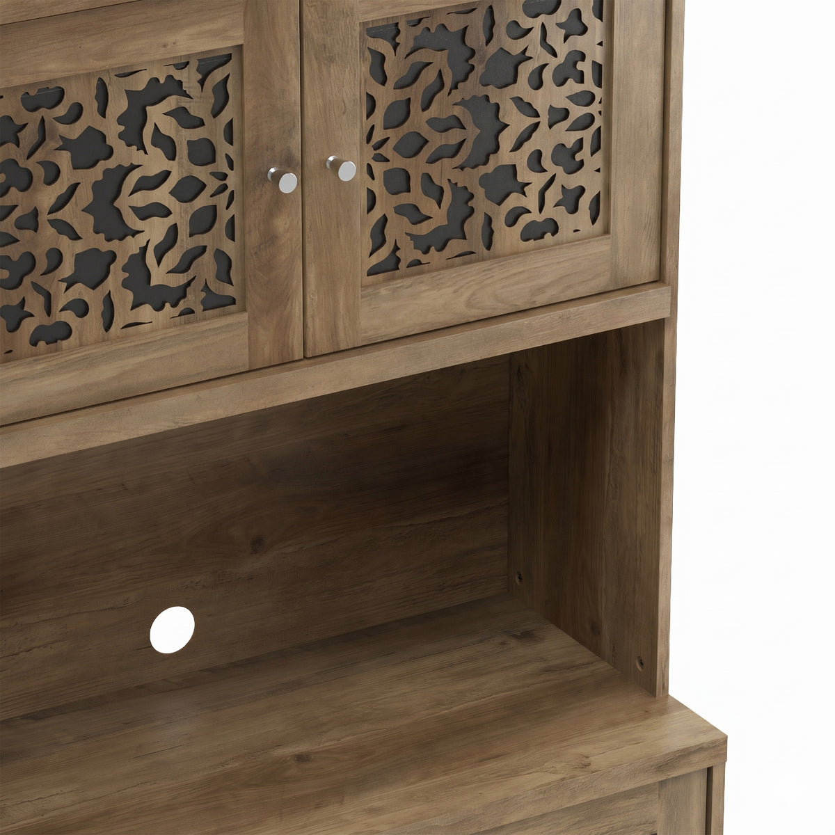 GALANO Kitchen Pantry Cabinet with 4 Doors, 61.5 in. Tall