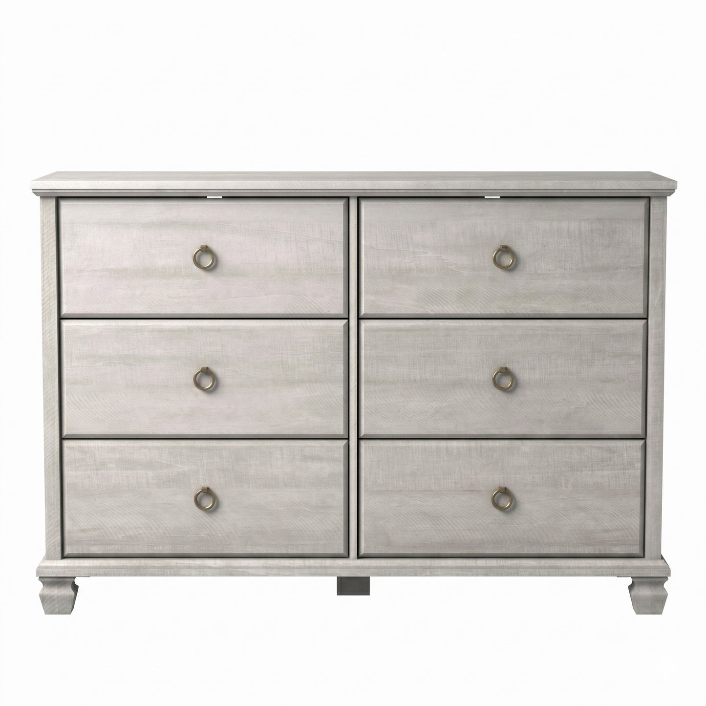 6-Drawer Double Dresser with Interlock System