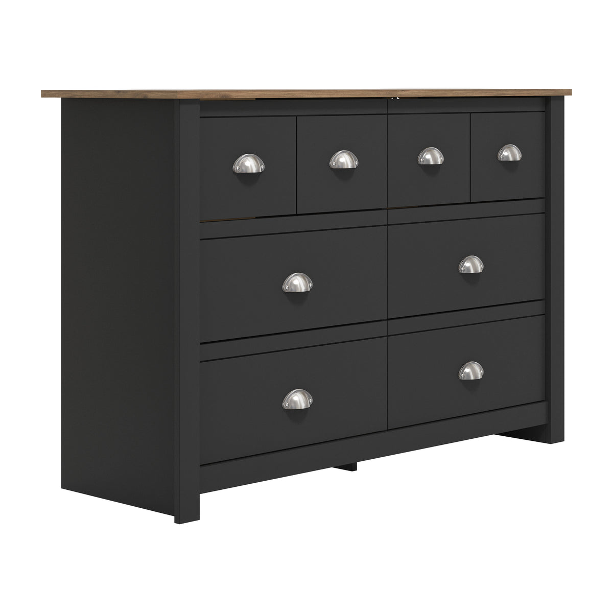 GALANO 6-Drawer Double Dresser 46.1" Wide
