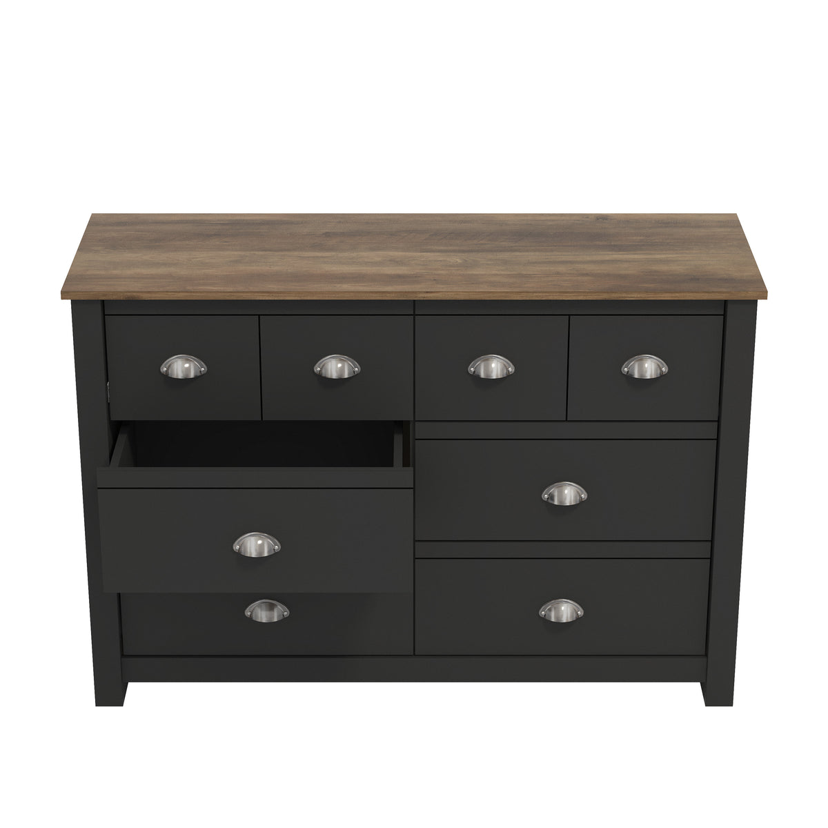 GALANO 6-Drawer Double Dresser 46.1" Wide