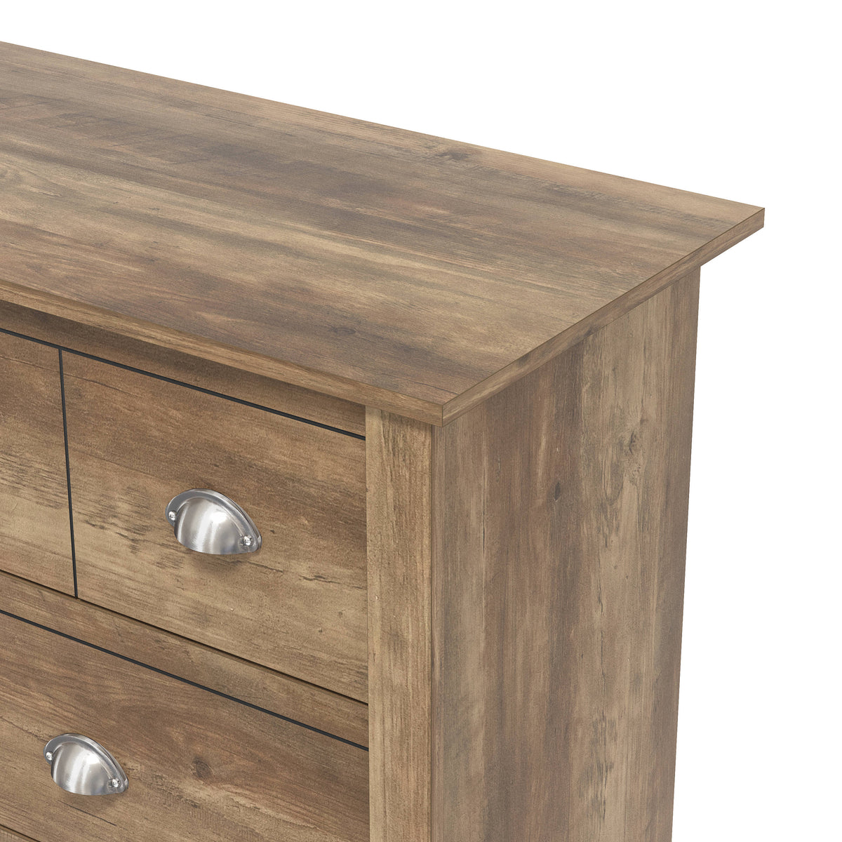 GALANO 6-Drawer Double Dresser 46.1" Wide