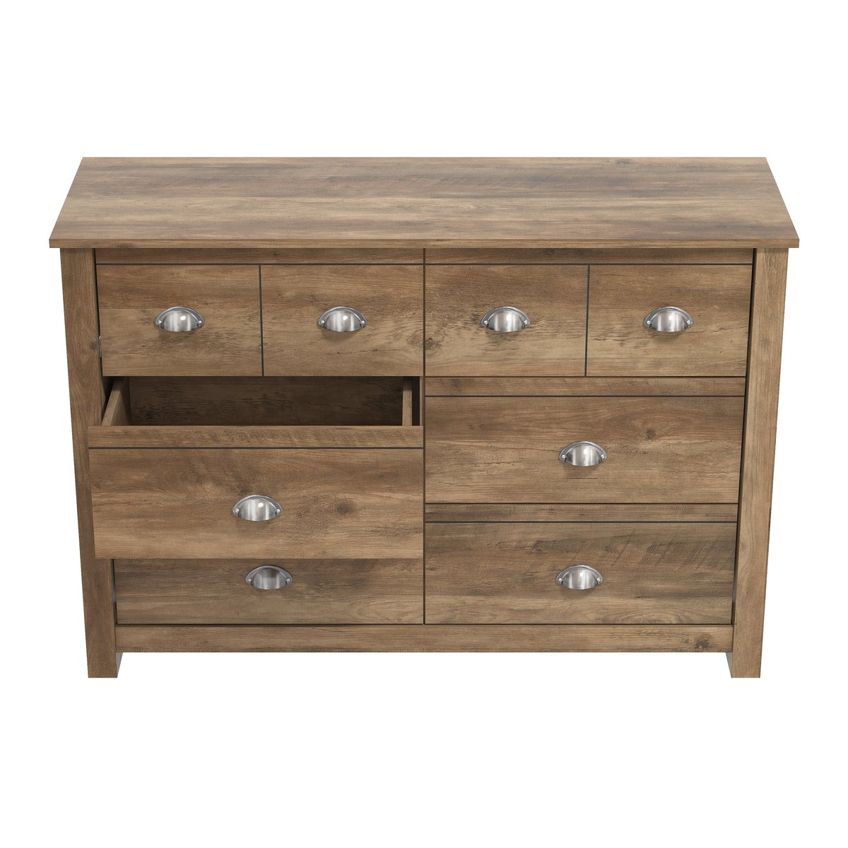GALANO 6-Drawer Double Dresser 46.1" Wide