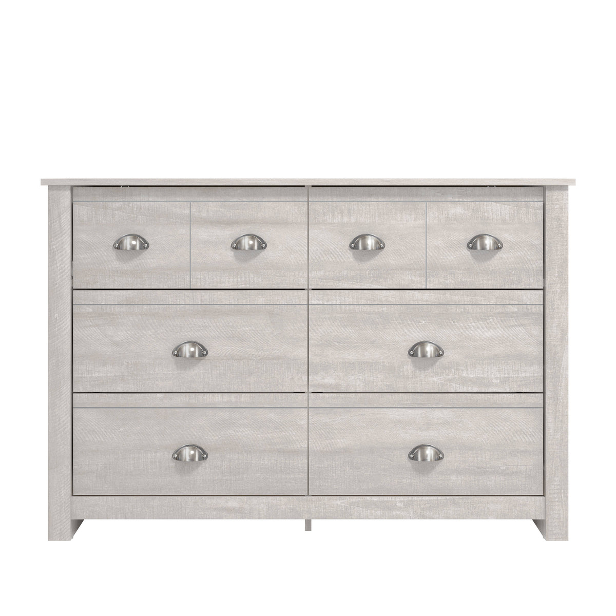 GALANO 6-Drawer Double Dresser 46.1" Wide