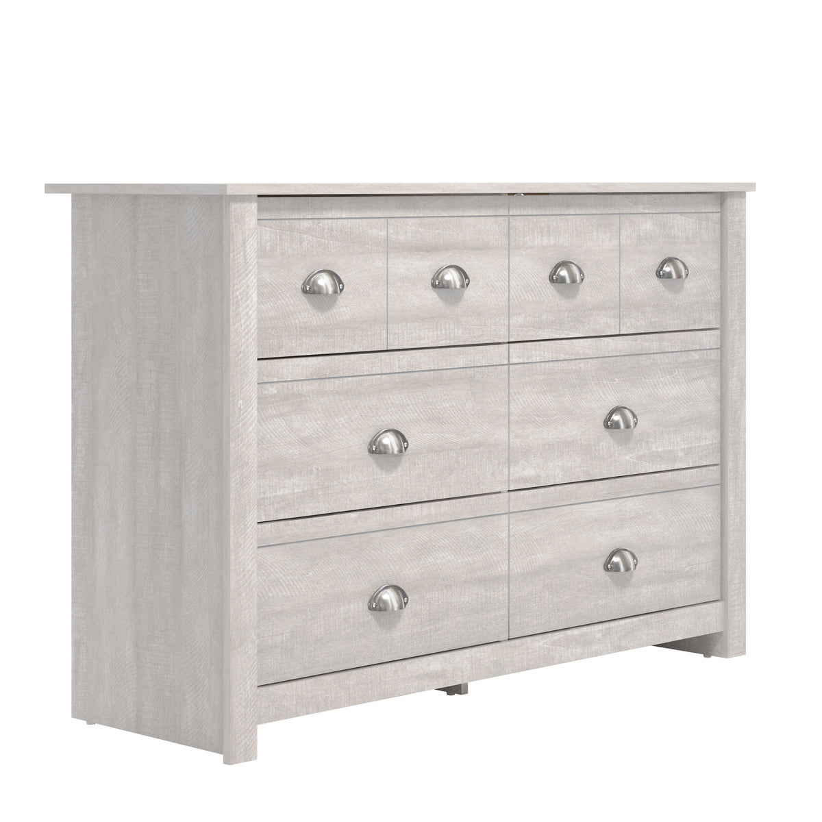 GALANO 6-Drawer Double Dresser 46.1" Wide