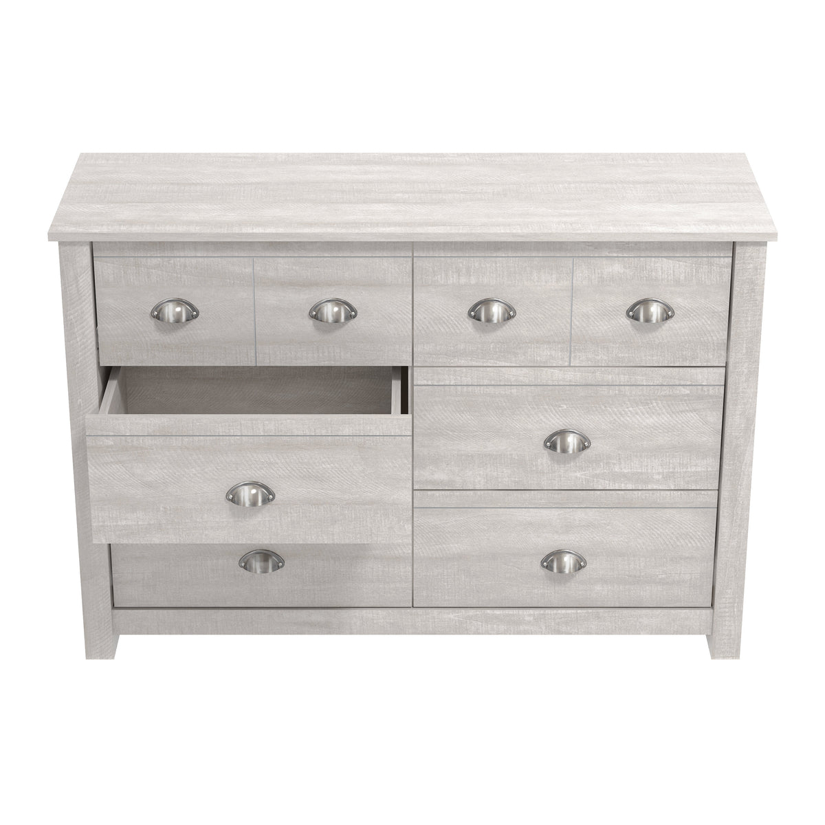 GALANO 6-Drawer Double Dresser 46.1" Wide
