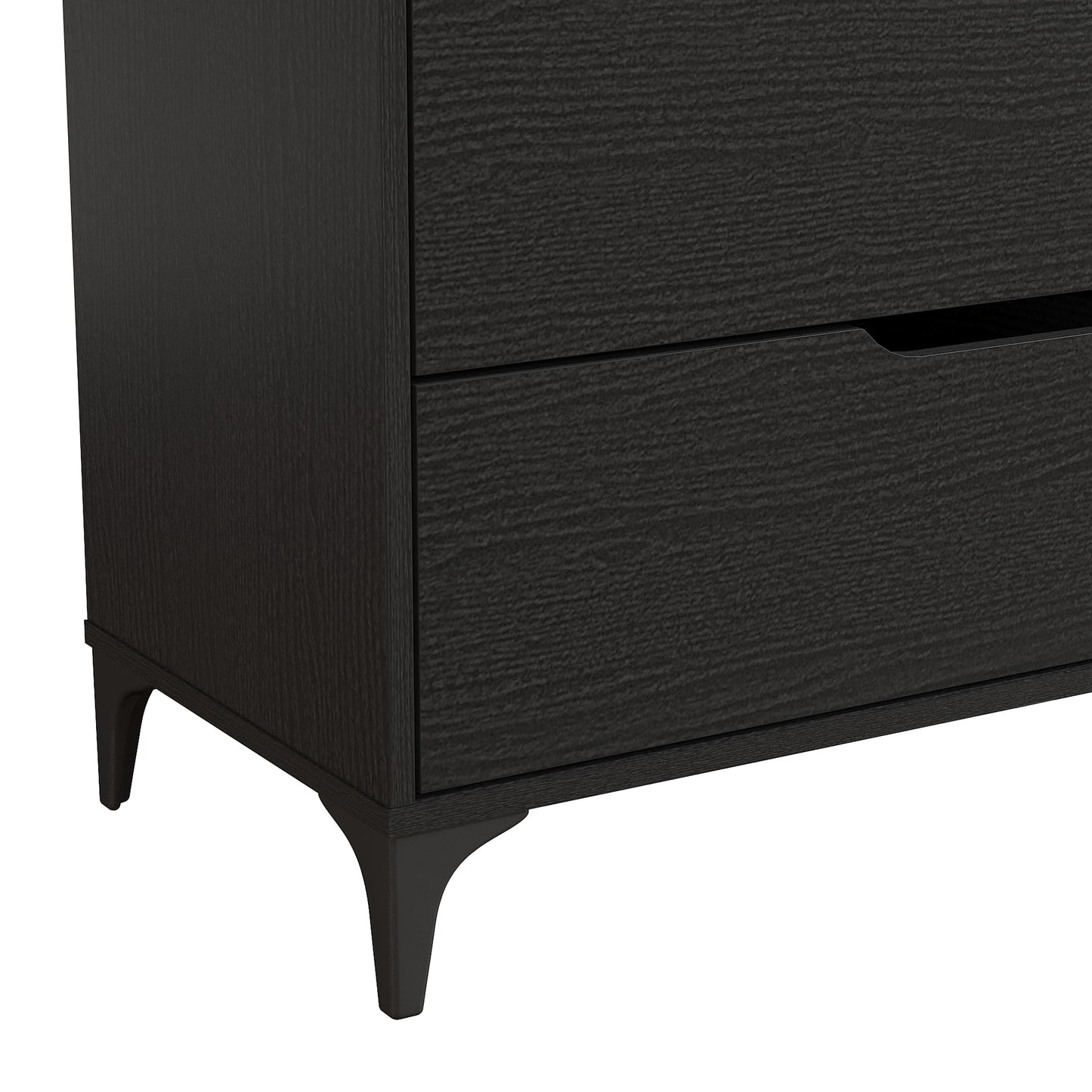 Galano 5-Drawer Dresser with Metal Slides 30.7" W × 15.6" D × 46.4" H