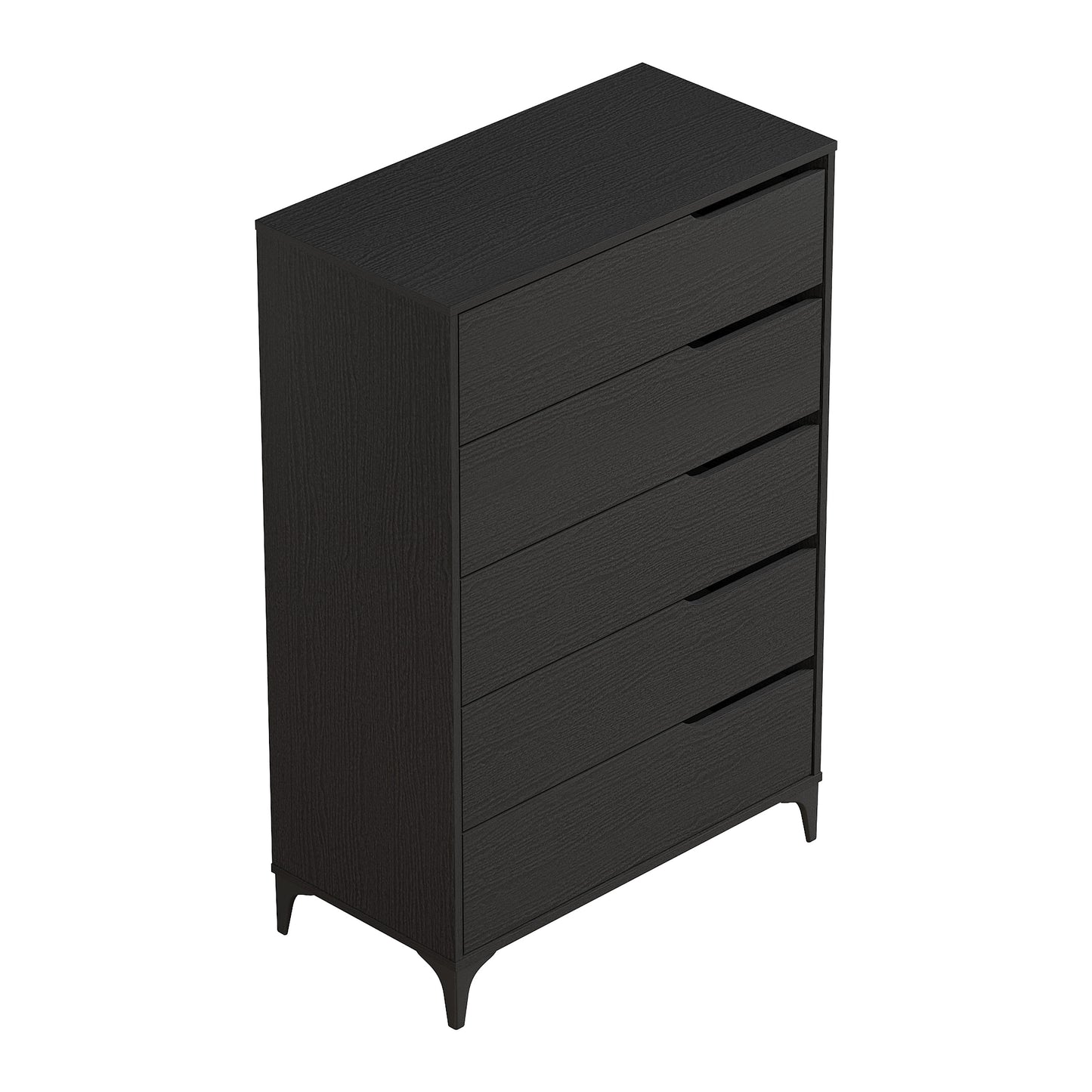 Galano 5-Drawer Dresser with Metal Slides 30.7" W × 15.6" D × 46.4" H