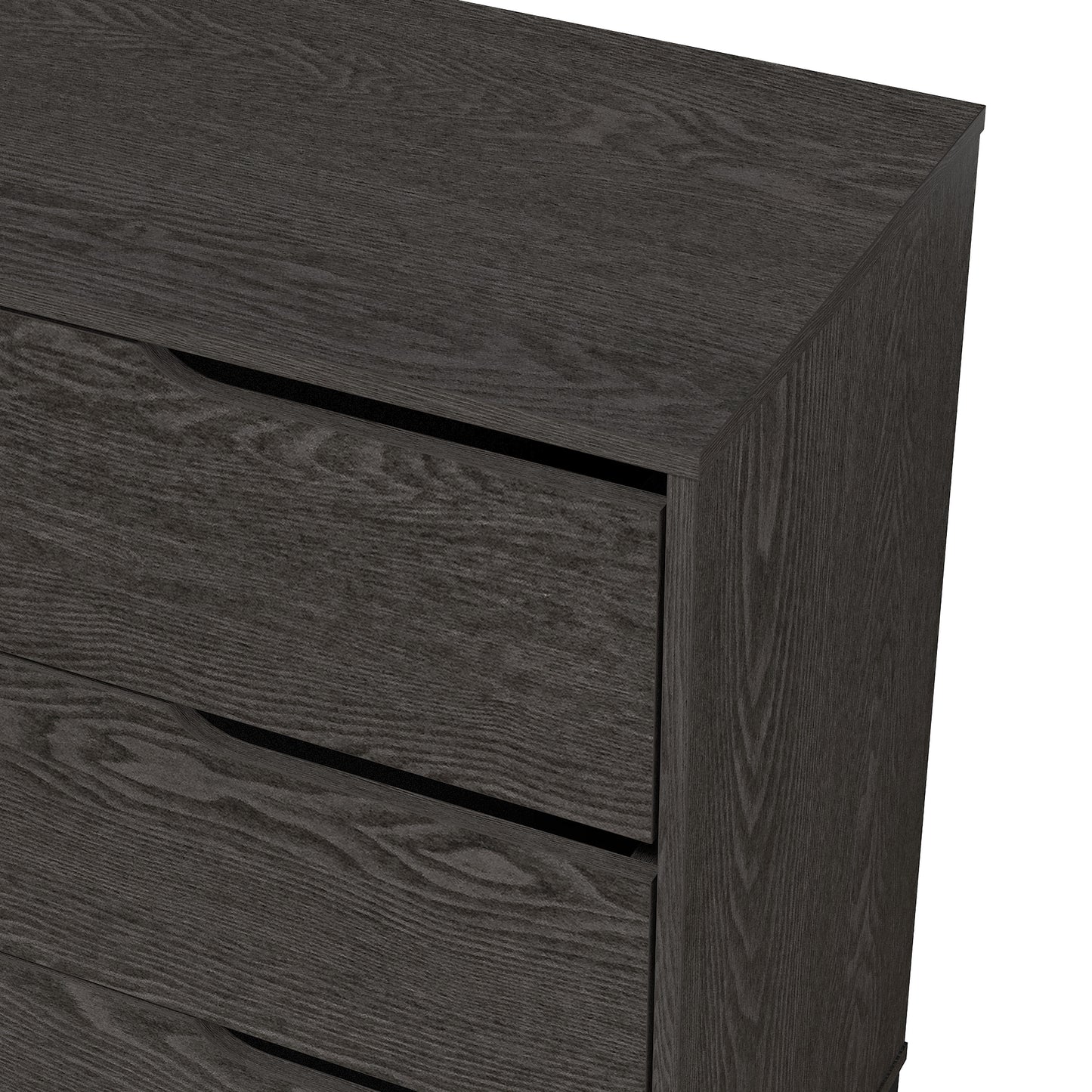 Galano 5-Drawer Dresser with Metal Slides 30.7" W × 15.6" D × 46.4" H