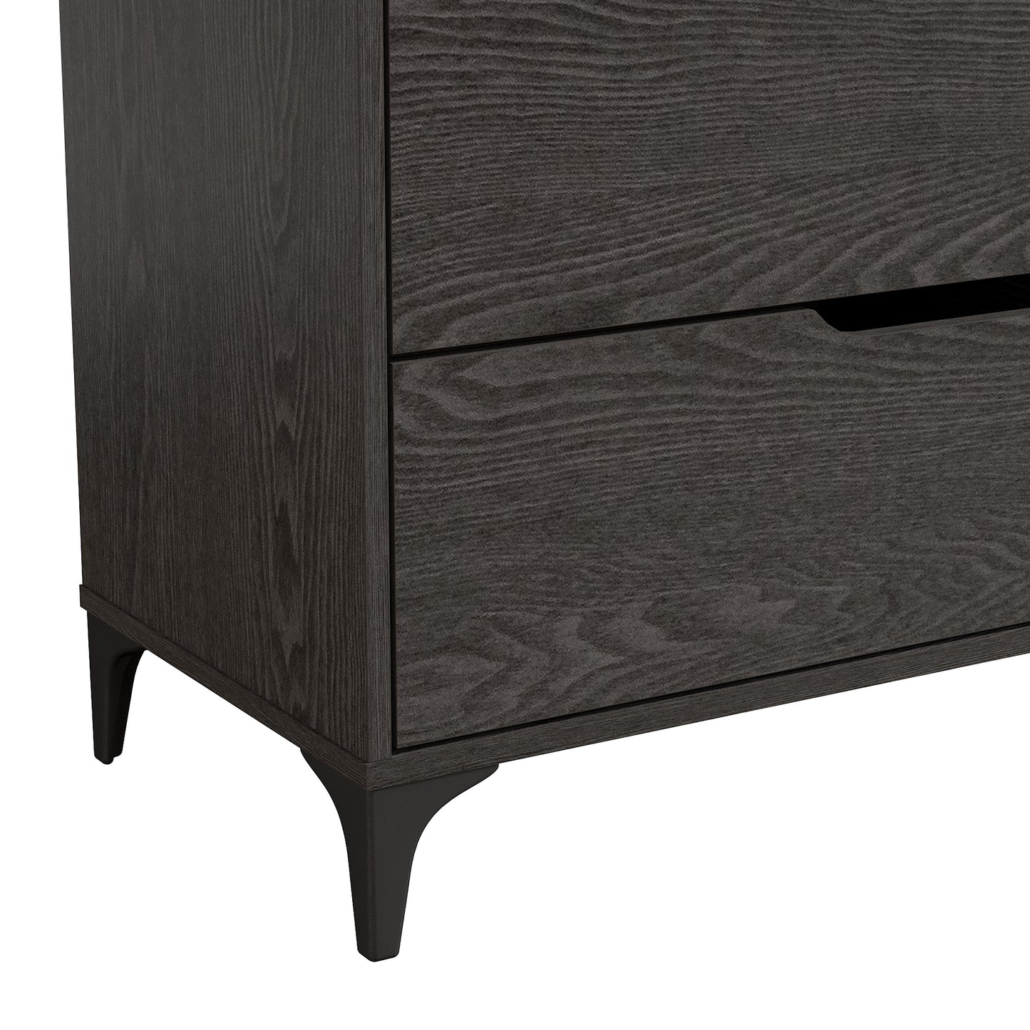 Galano 5-Drawer Dresser with Metal Slides 30.7" W × 15.6" D × 46.4" H