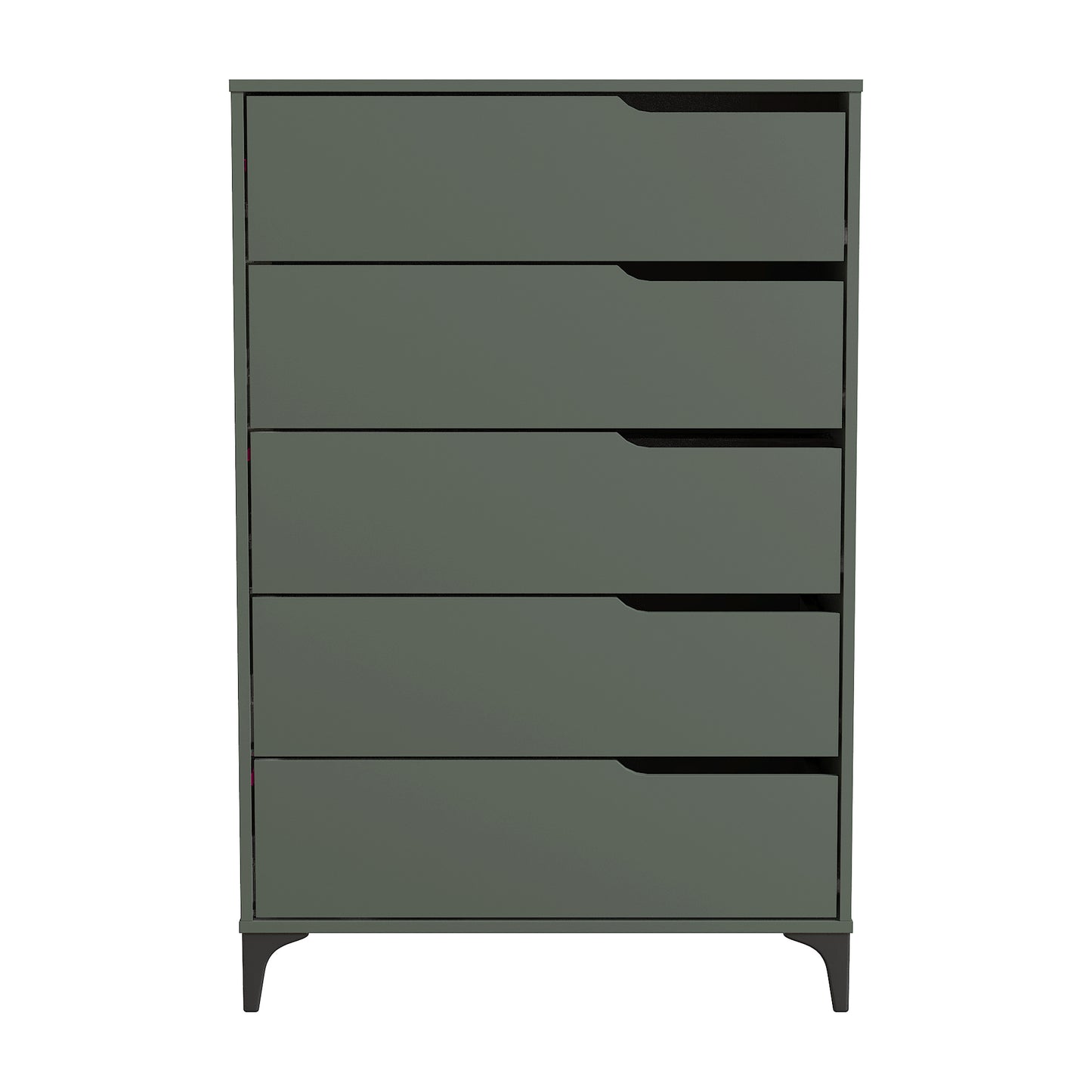 Galano 5-Drawer Dresser with Metal Slides 30.7" W × 15.6" D × 46.4" H