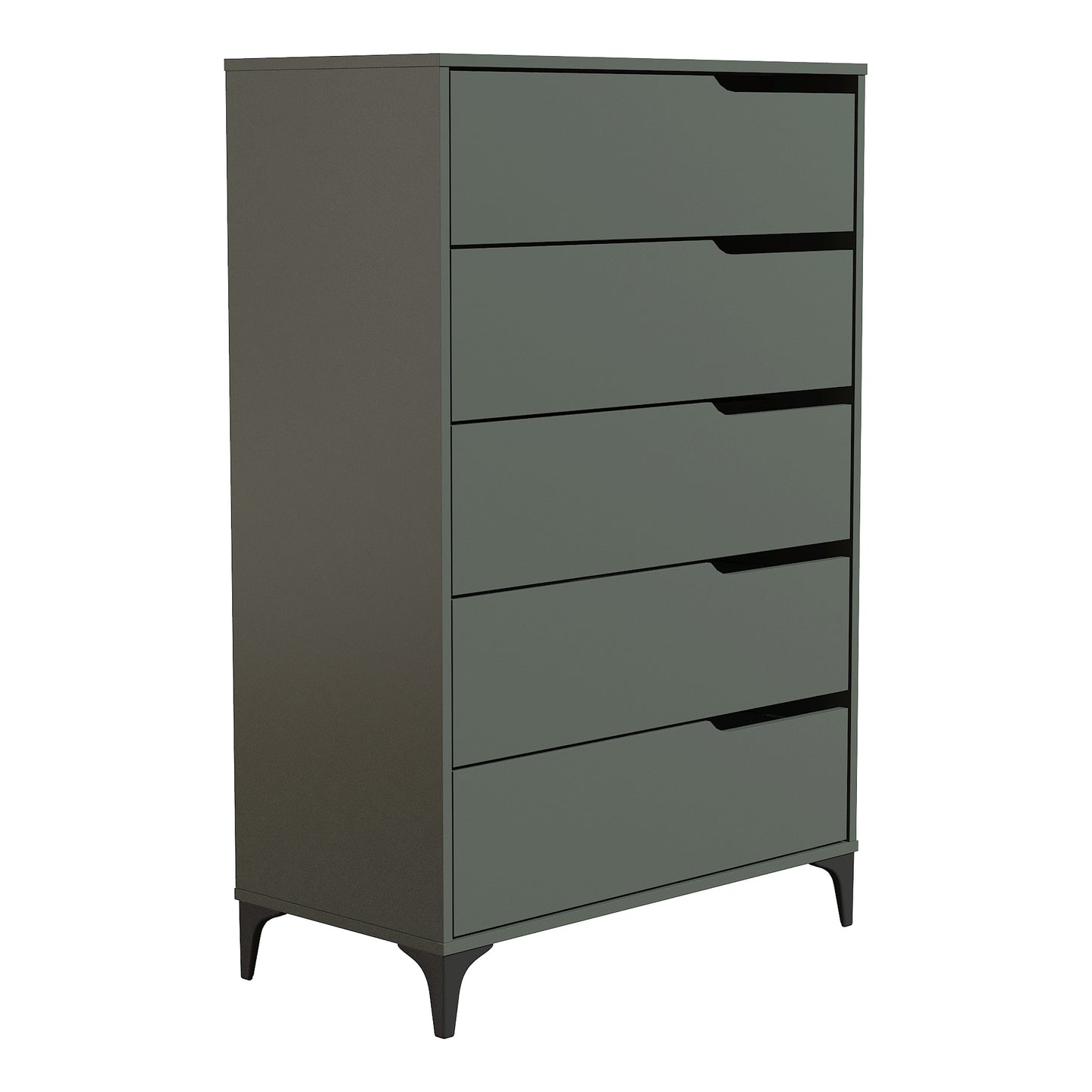 Galano 5-Drawer Dresser with Metal Slides 30.7" W × 15.6" D × 46.4" H