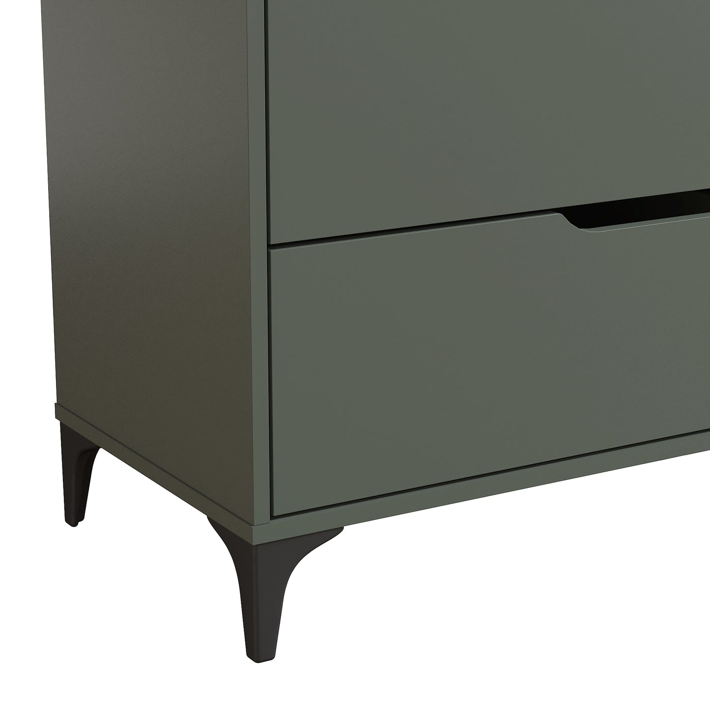 Galano 5-Drawer Dresser with Metal Slides 30.7" W × 15.6" D × 46.4" H