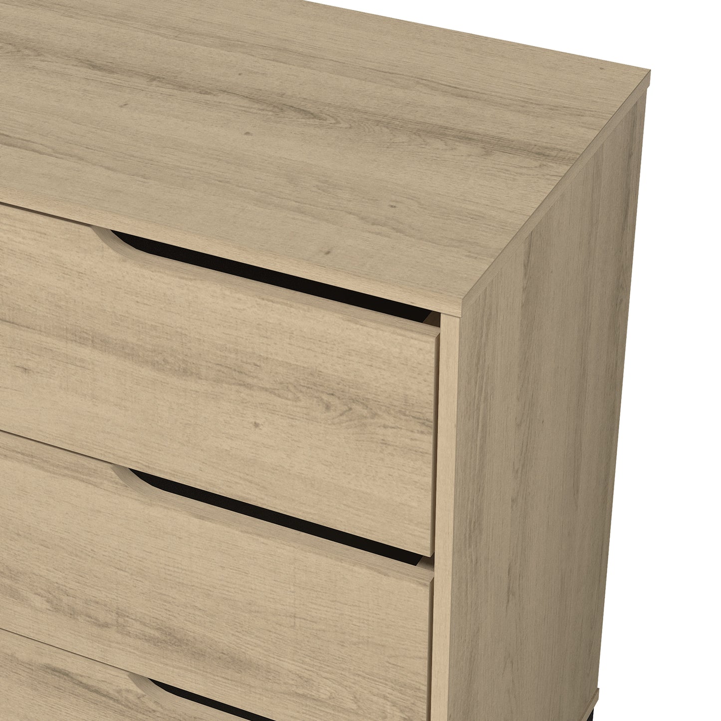 Galano 5-Drawer Dresser with Metal Slides 30.7" W × 15.6" D × 46.4" H
