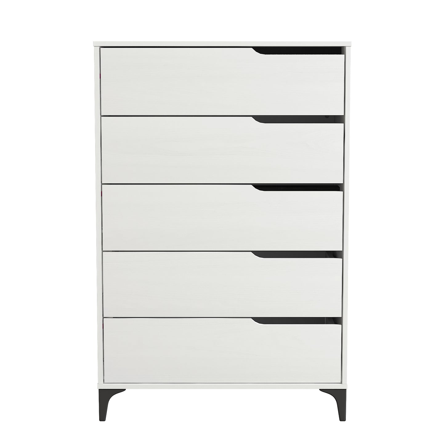 Galano 5-Drawer Dresser with Metal Slides 30.7" W × 15.6" D × 46.4" H