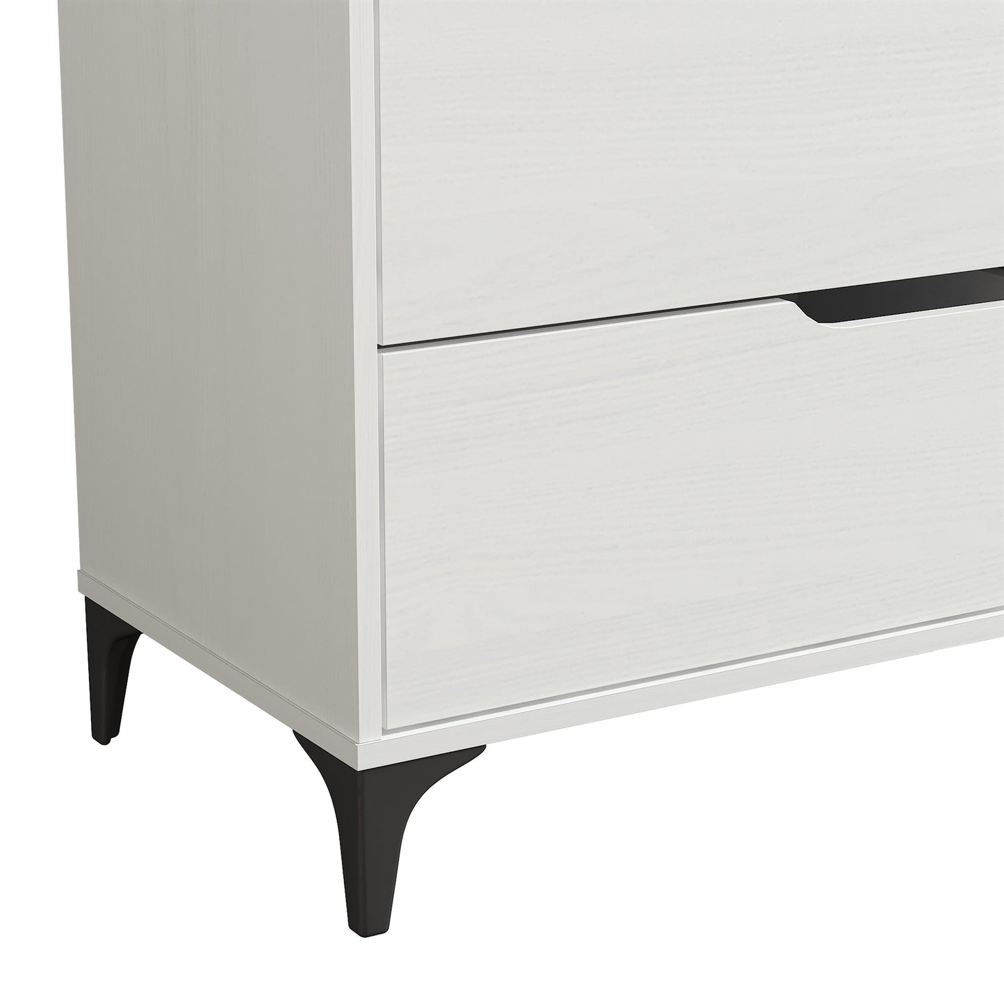 Galano 5-Drawer Dresser with Metal Slides 30.7" W × 15.6" D × 46.4" H