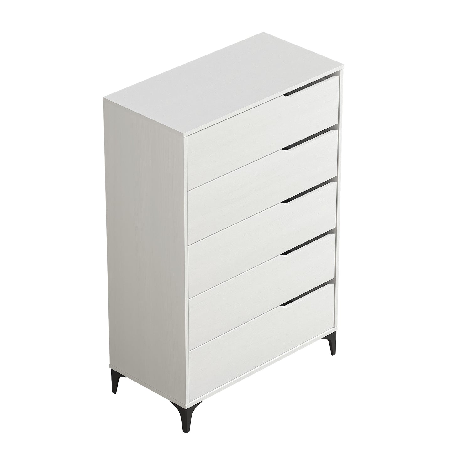 Galano 5-Drawer Dresser with Metal Slides 30.7" W × 15.6" D × 46.4" H
