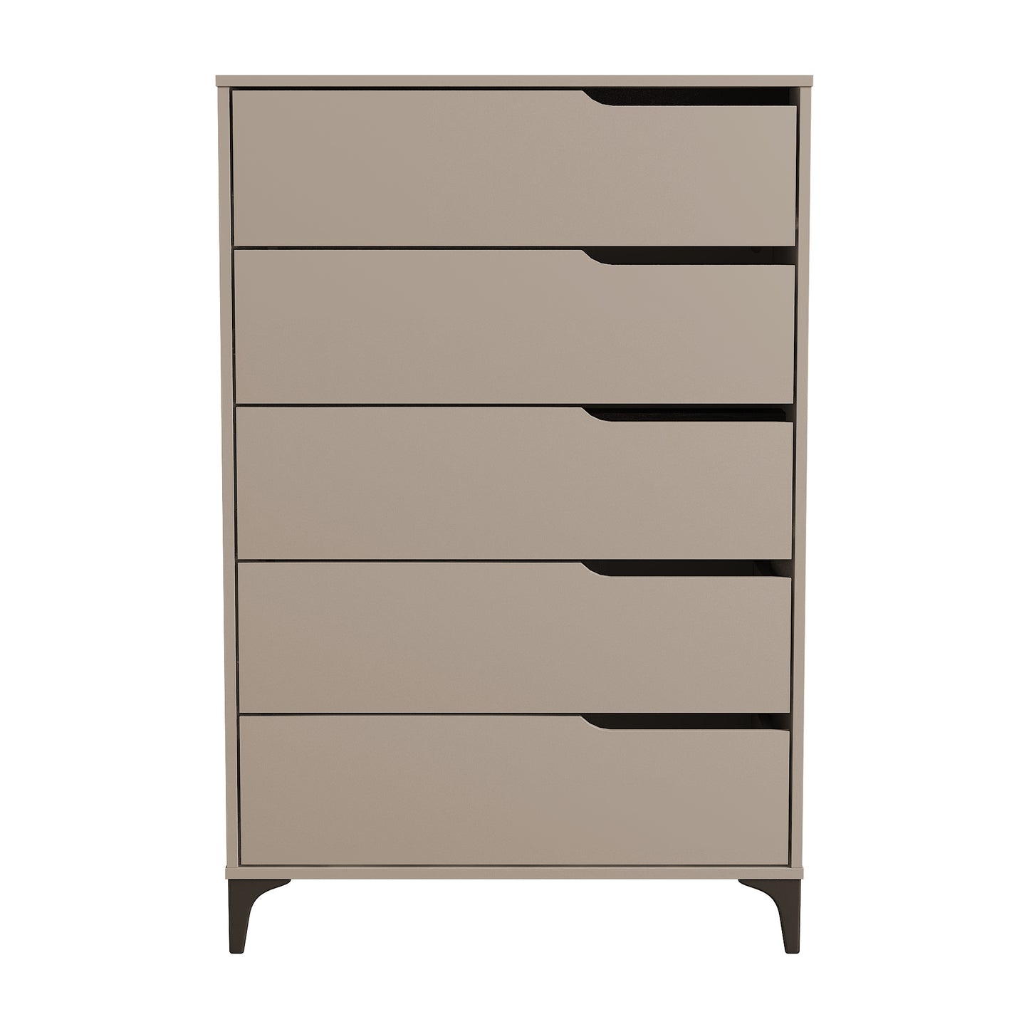 Galano 5-Drawer Dresser with Metal Slides 30.7" W × 15.6" D × 46.4" H