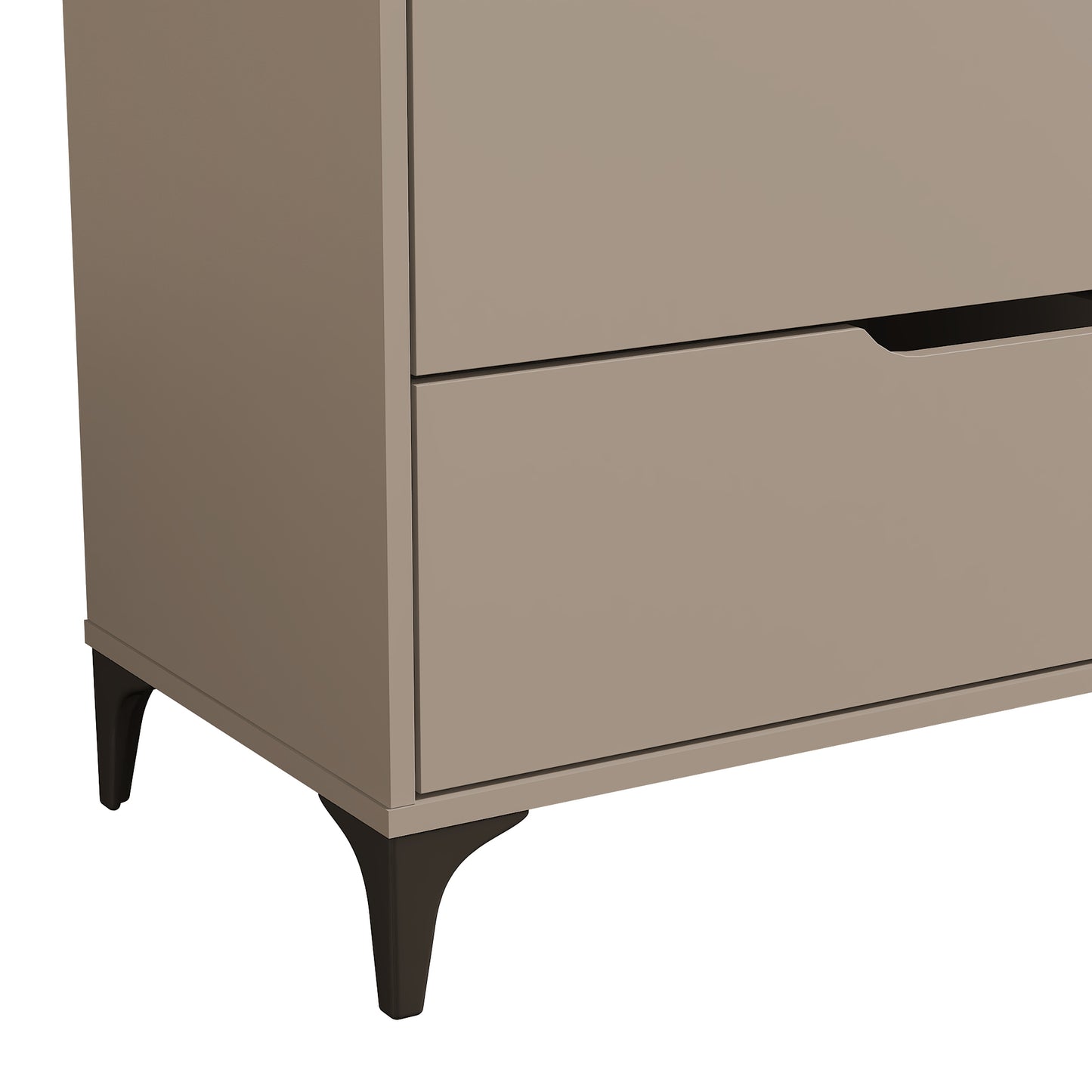 Galano 5-Drawer Dresser with Metal Slides 30.7" W × 15.6" D × 46.4" H